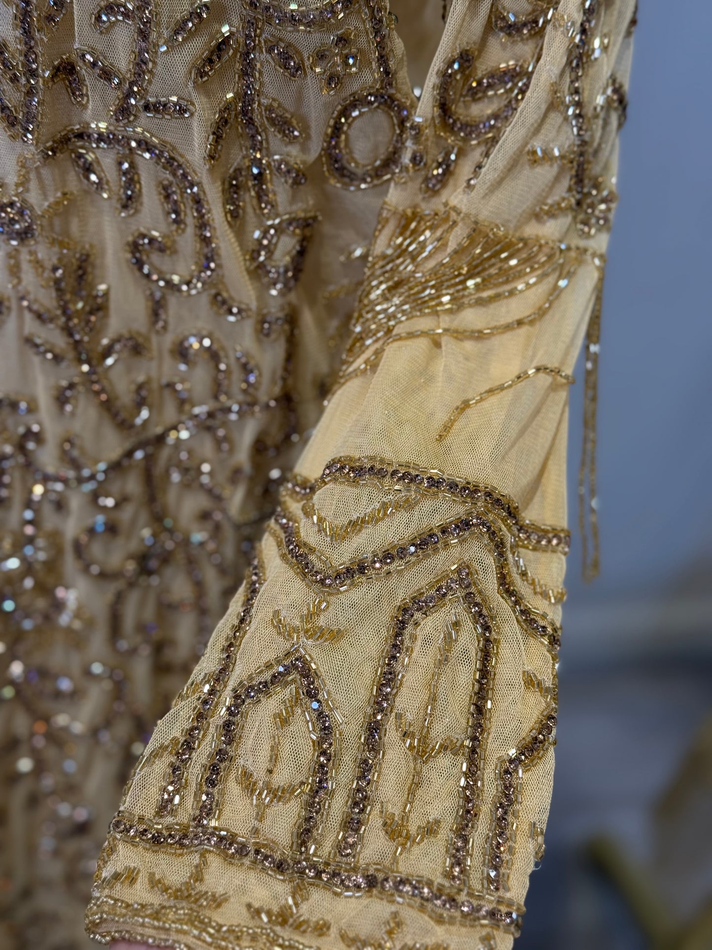 Midi Luxury Crystallised 1 Piece Abaya