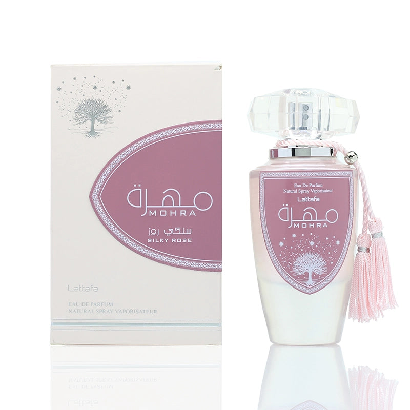 Mohra Silky Rose Perfume 100ml By Lattafa For Her