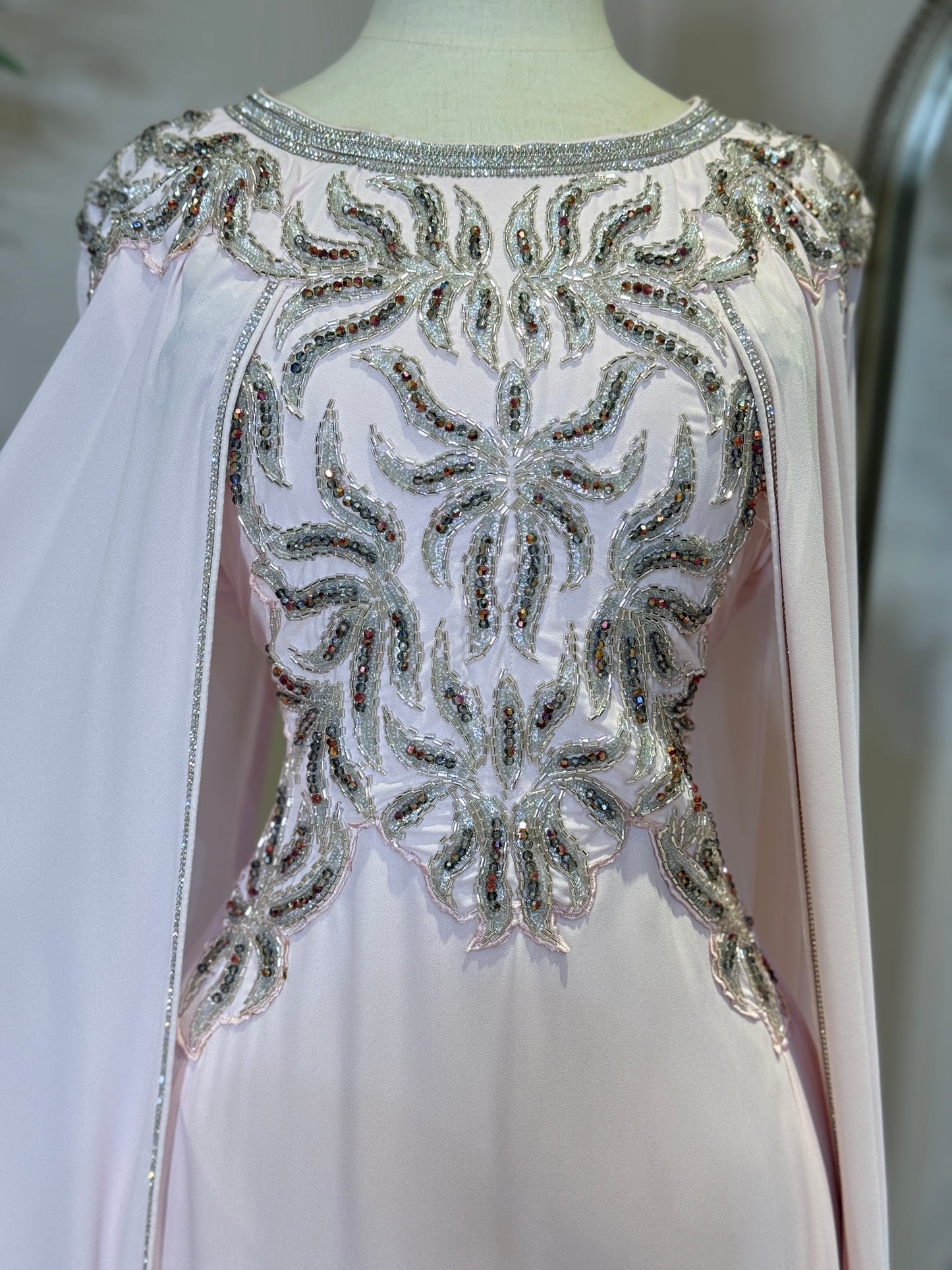 Joud Hand Embellished Luxury Khaliji Caftan
