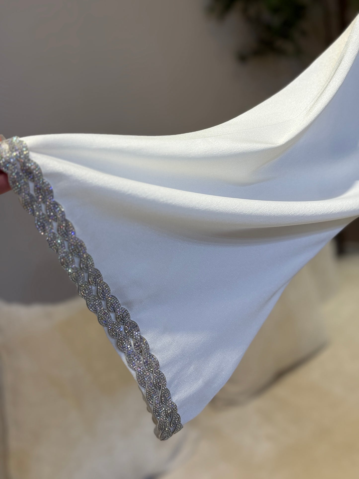 Sobha Satin Caftan Gown Style