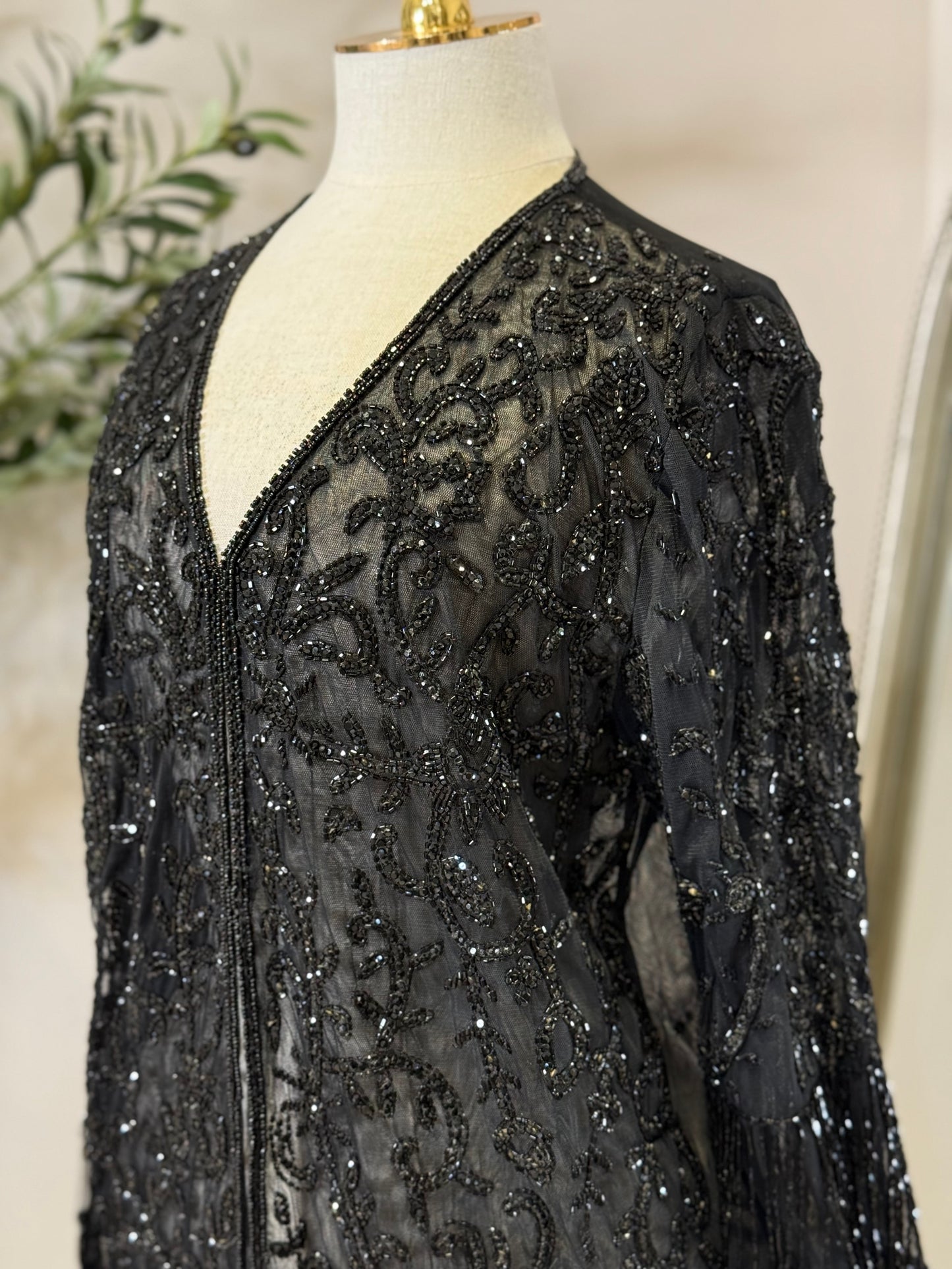 Midi Luxury Crystallised 1 Piece Abaya