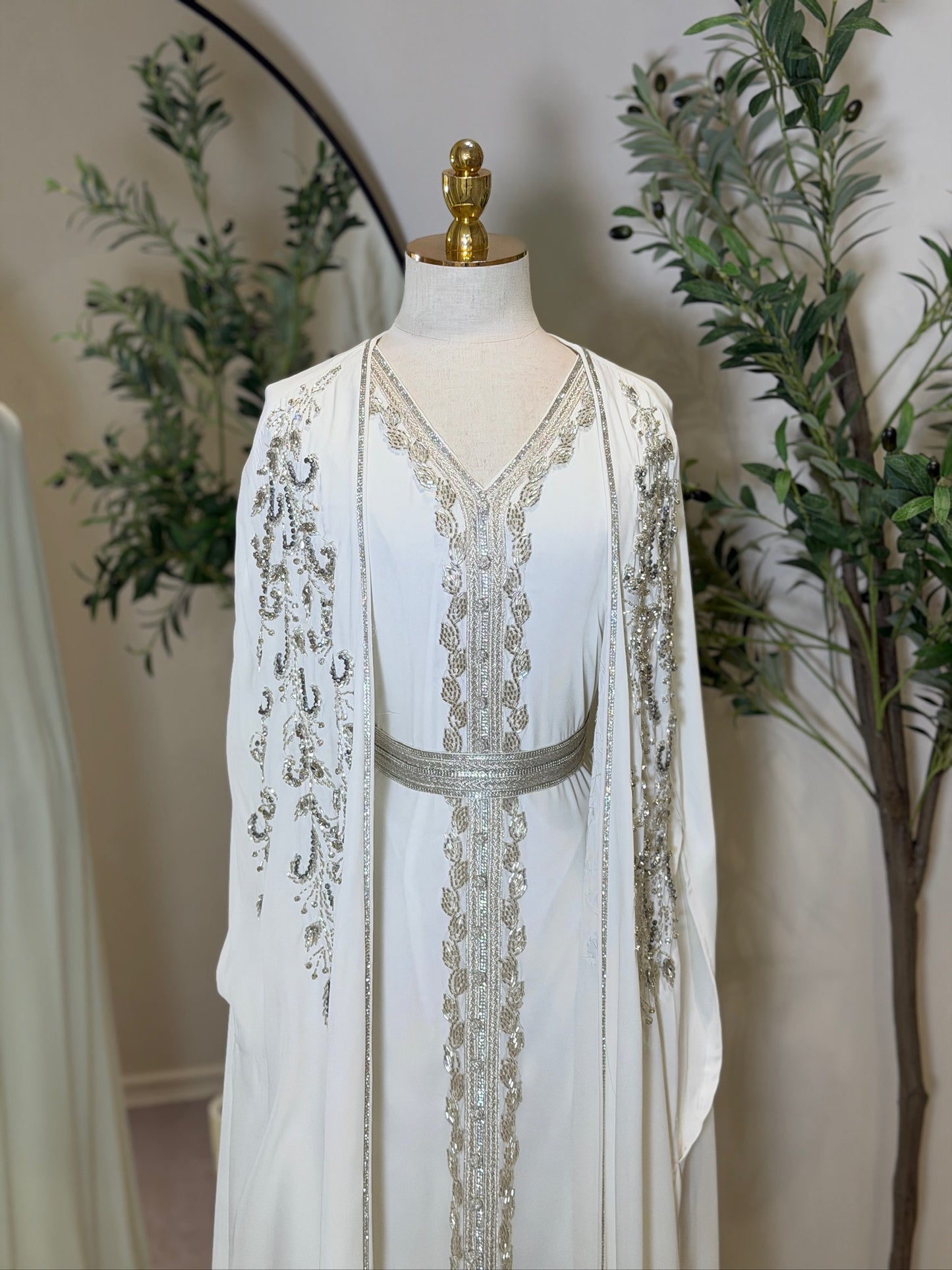 Selin 3 Piece Luxury Khaliji Caftan