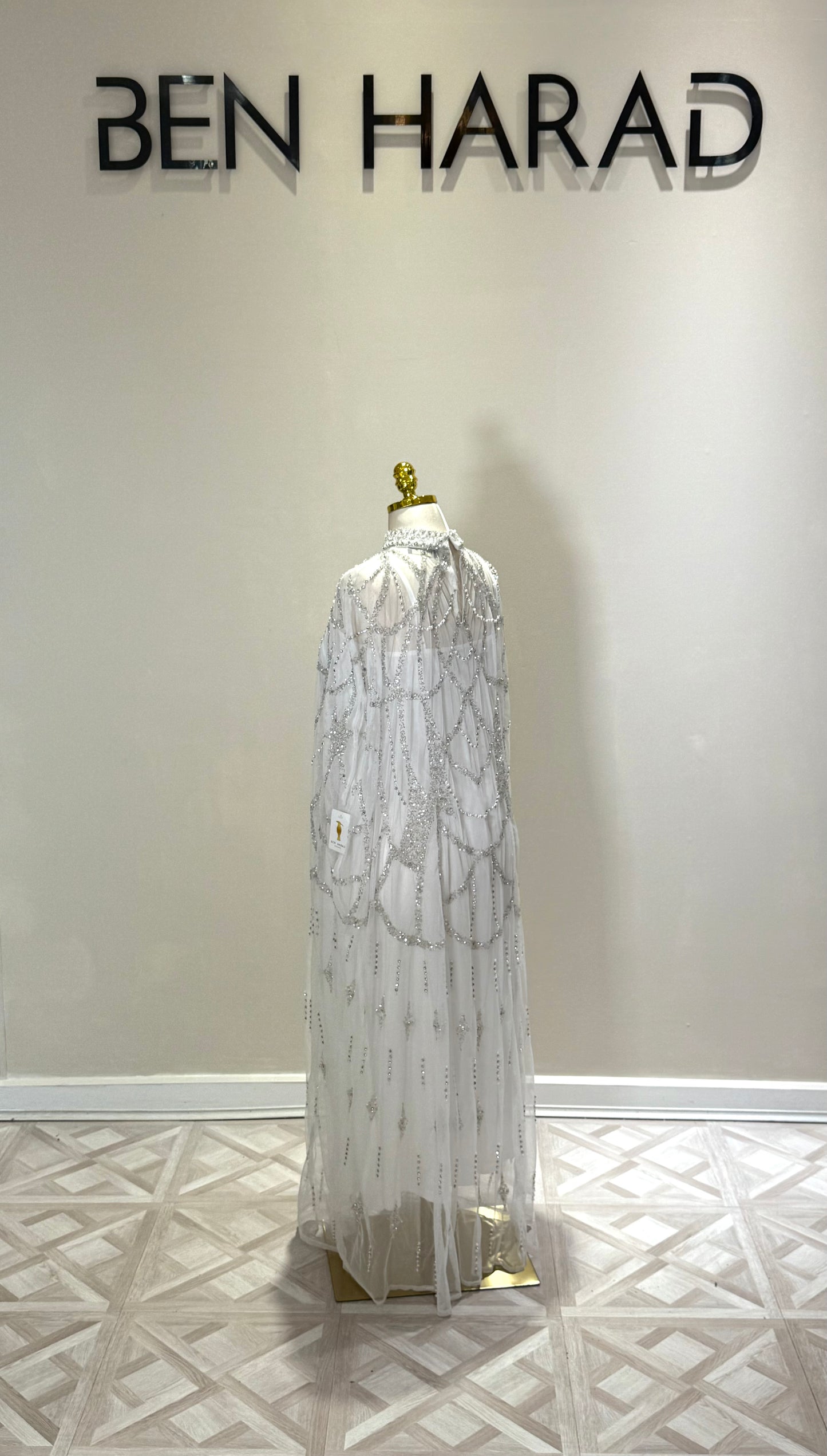 Rowan 2 Piece Fully Embellished Gown/Caftan