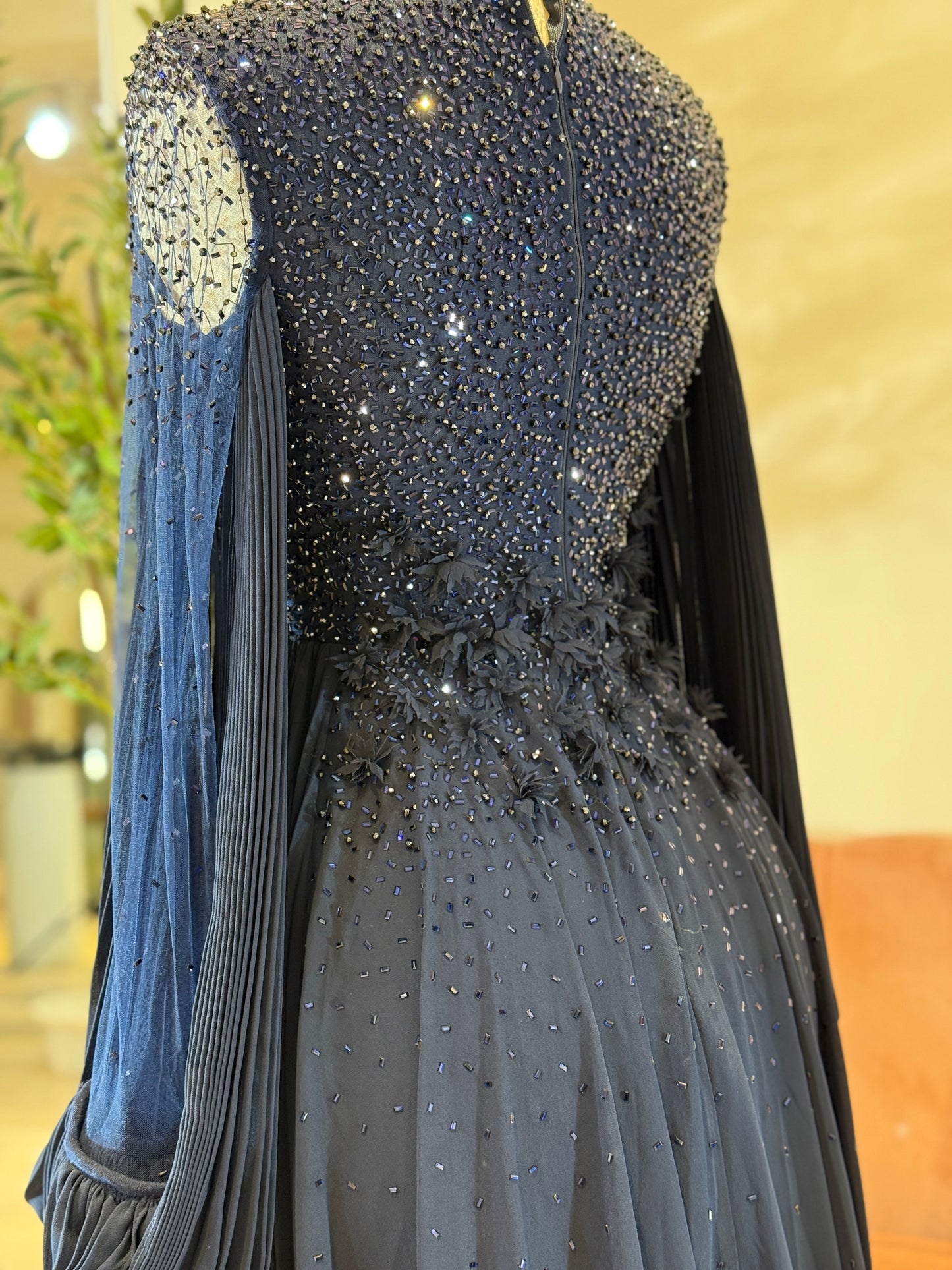 Cayra Hand Embellished Luxury Gown