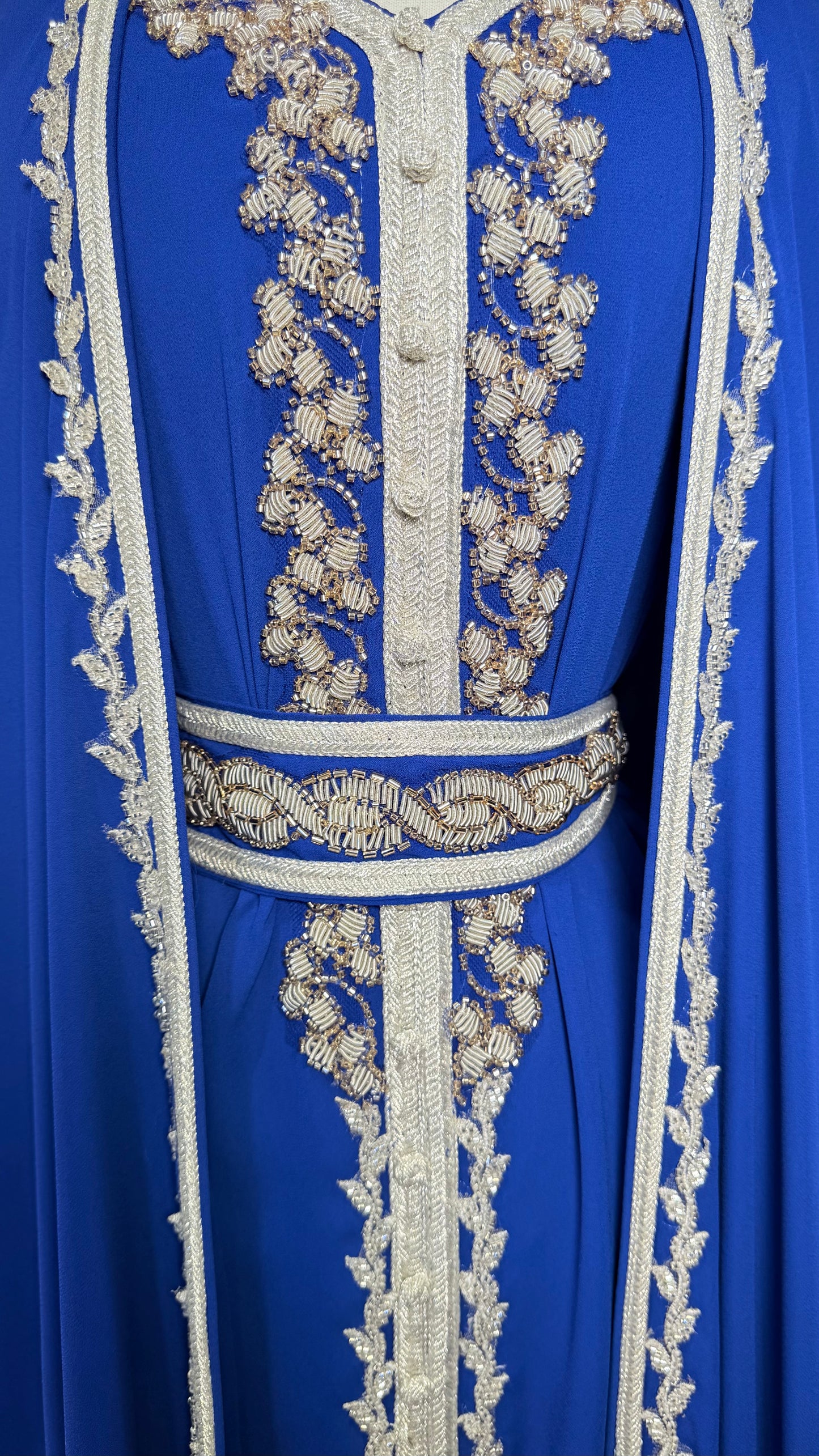 Blue Khaliji Kaftan