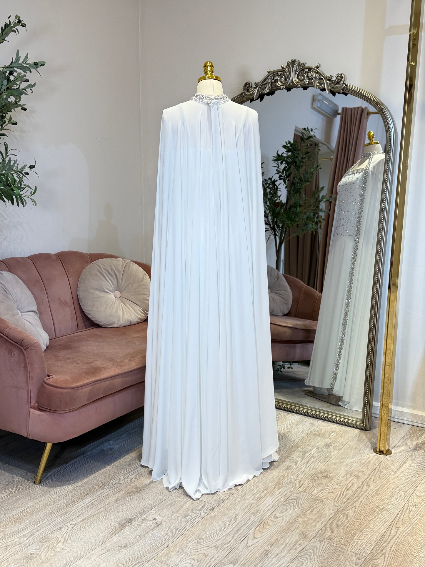 Ghala Hand Embellished Luxury Caftan Gown