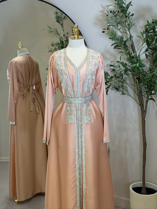 Reem 3 Piece Luxury Khaliji Caftan