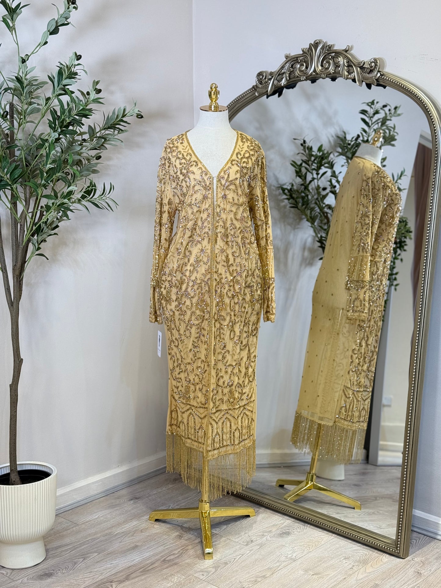 Midi Luxury Crystallised 1 Piece Abaya