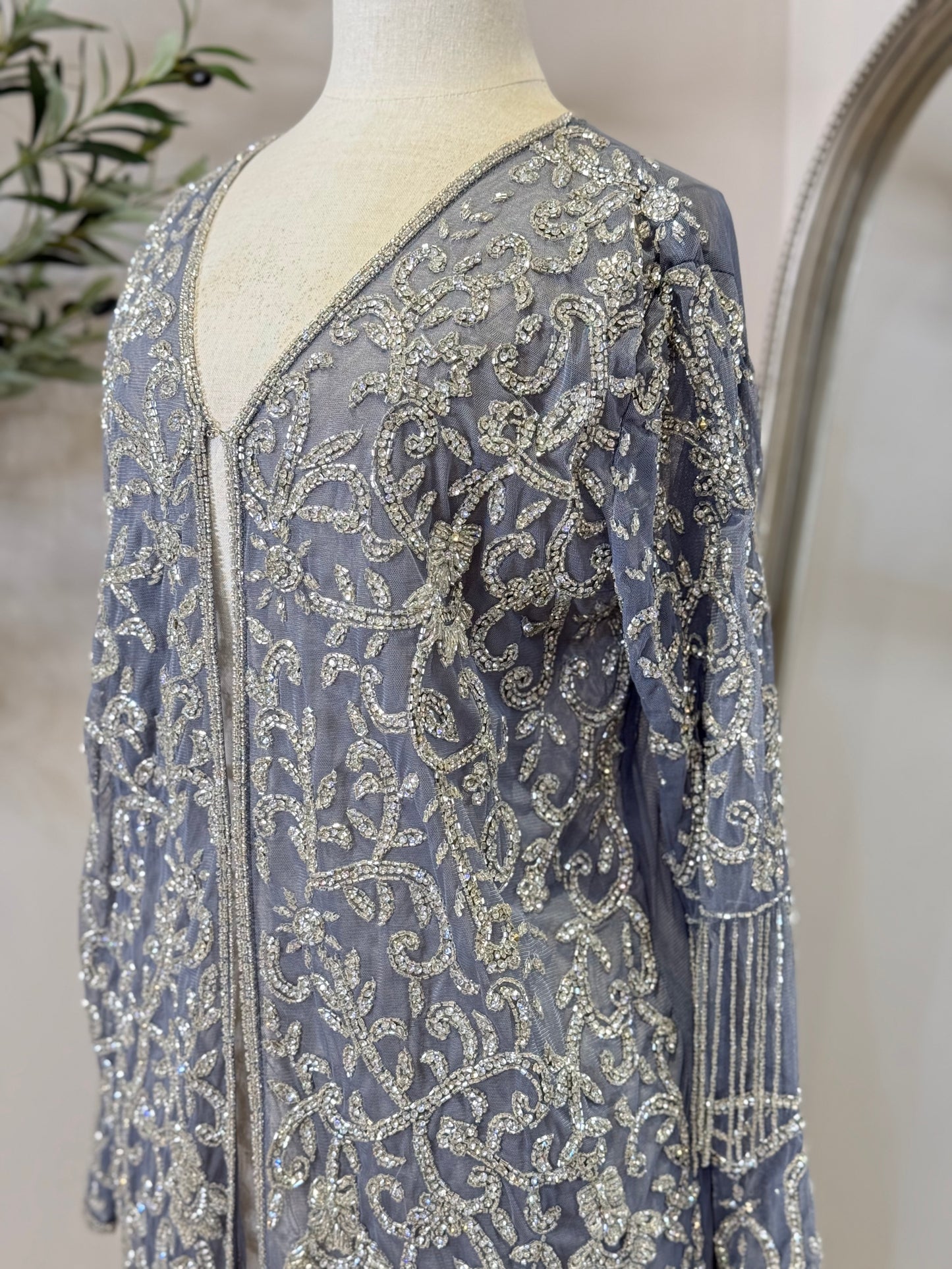Midi Luxury Crystallised 1 Piece Abaya