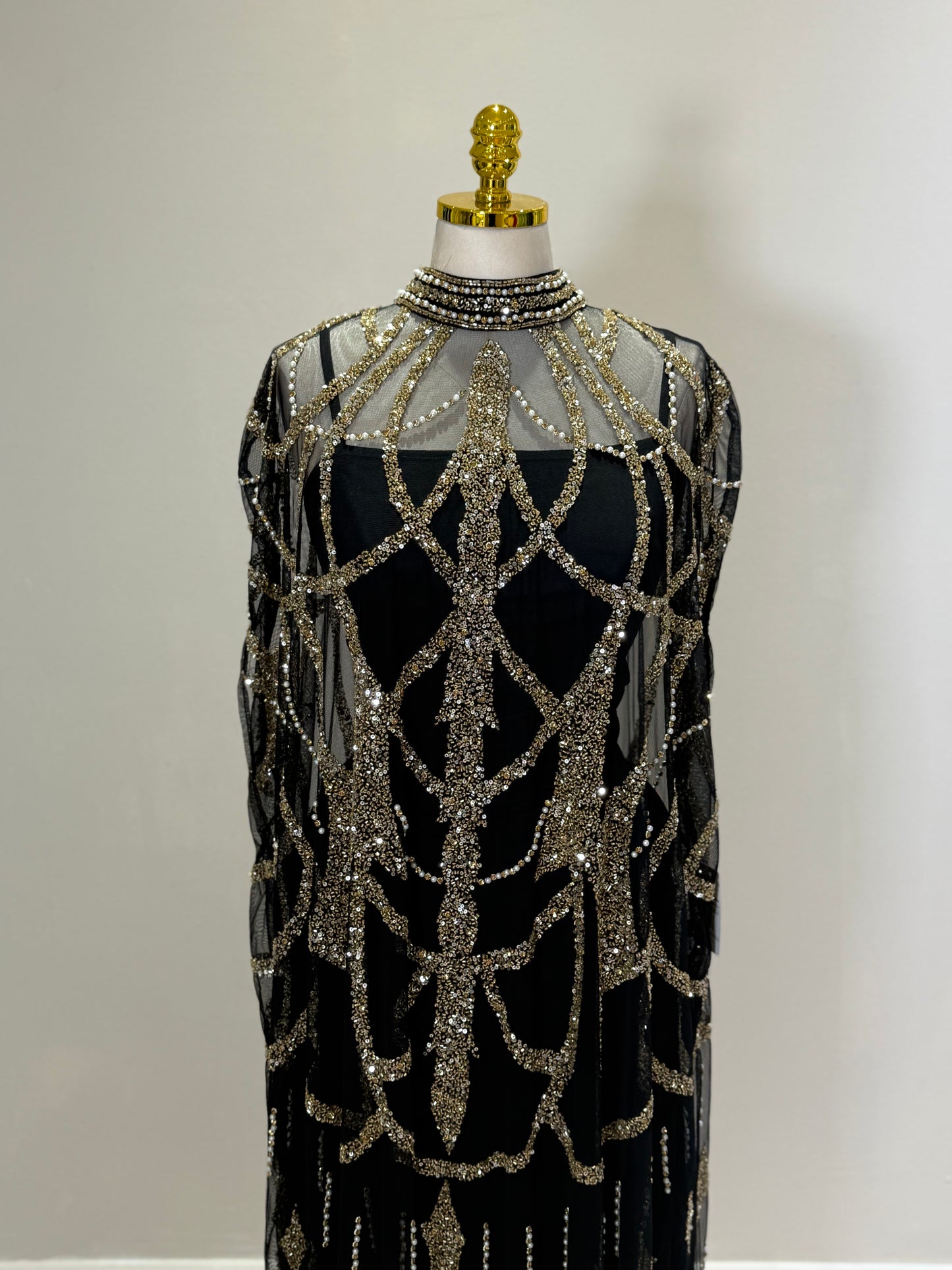 Rowan 2 Piece Fully Embellished Gown/Caftan
