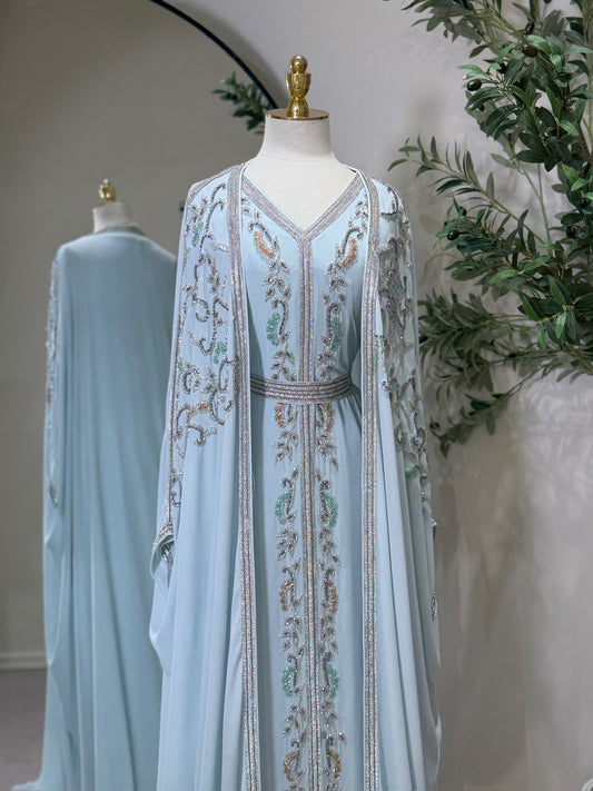 Nayla Luxury 3 Piece Khaliji Caftan