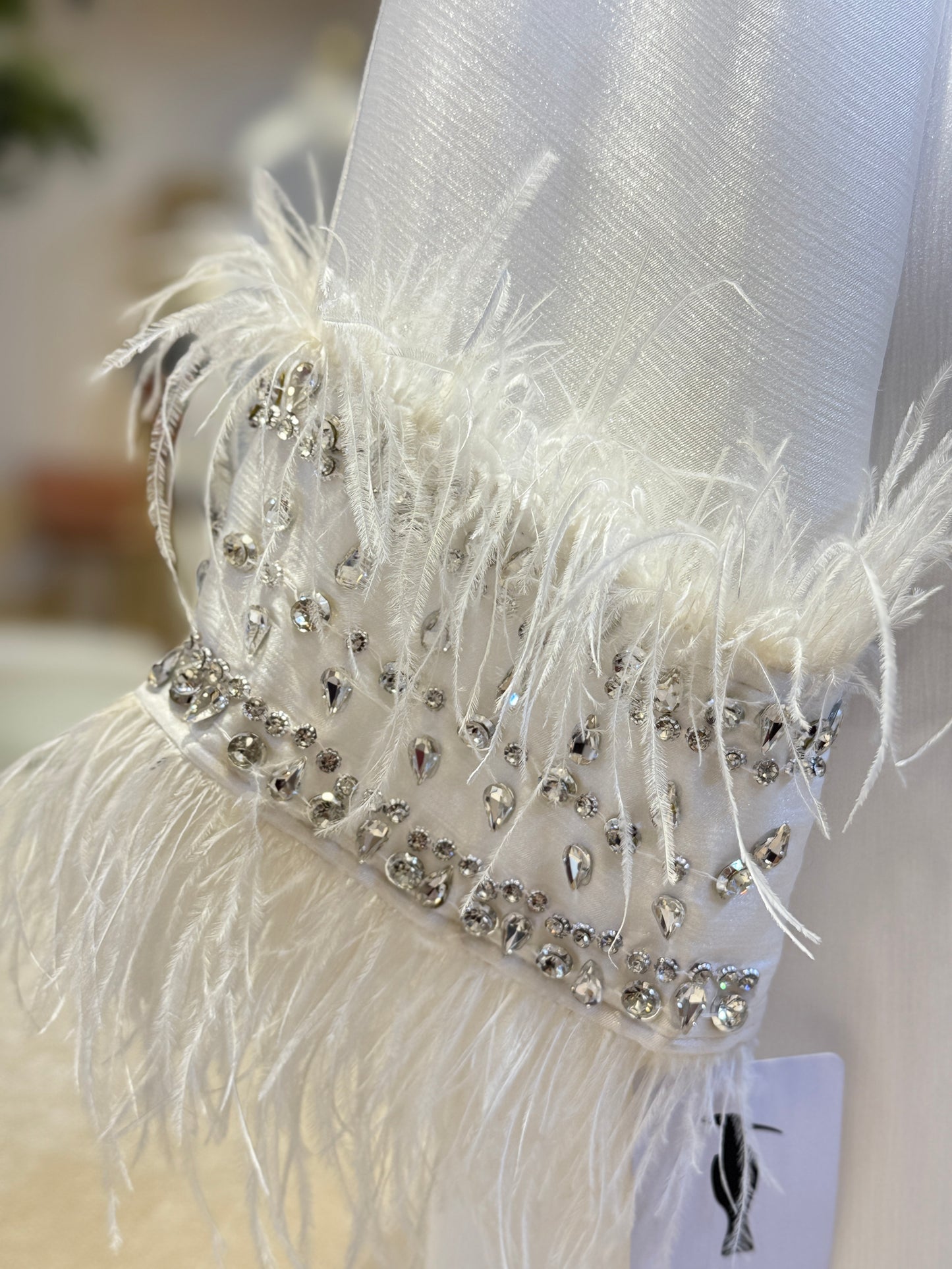 White Hind Luxury Satin Silk Gown