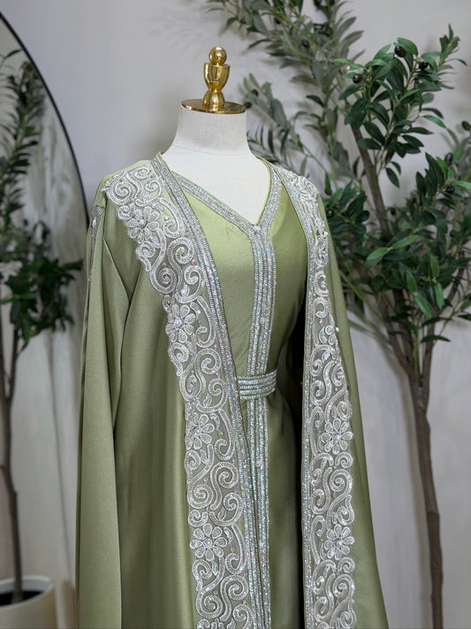 Arya Luxury 3 Piece Khaliji Caftan
