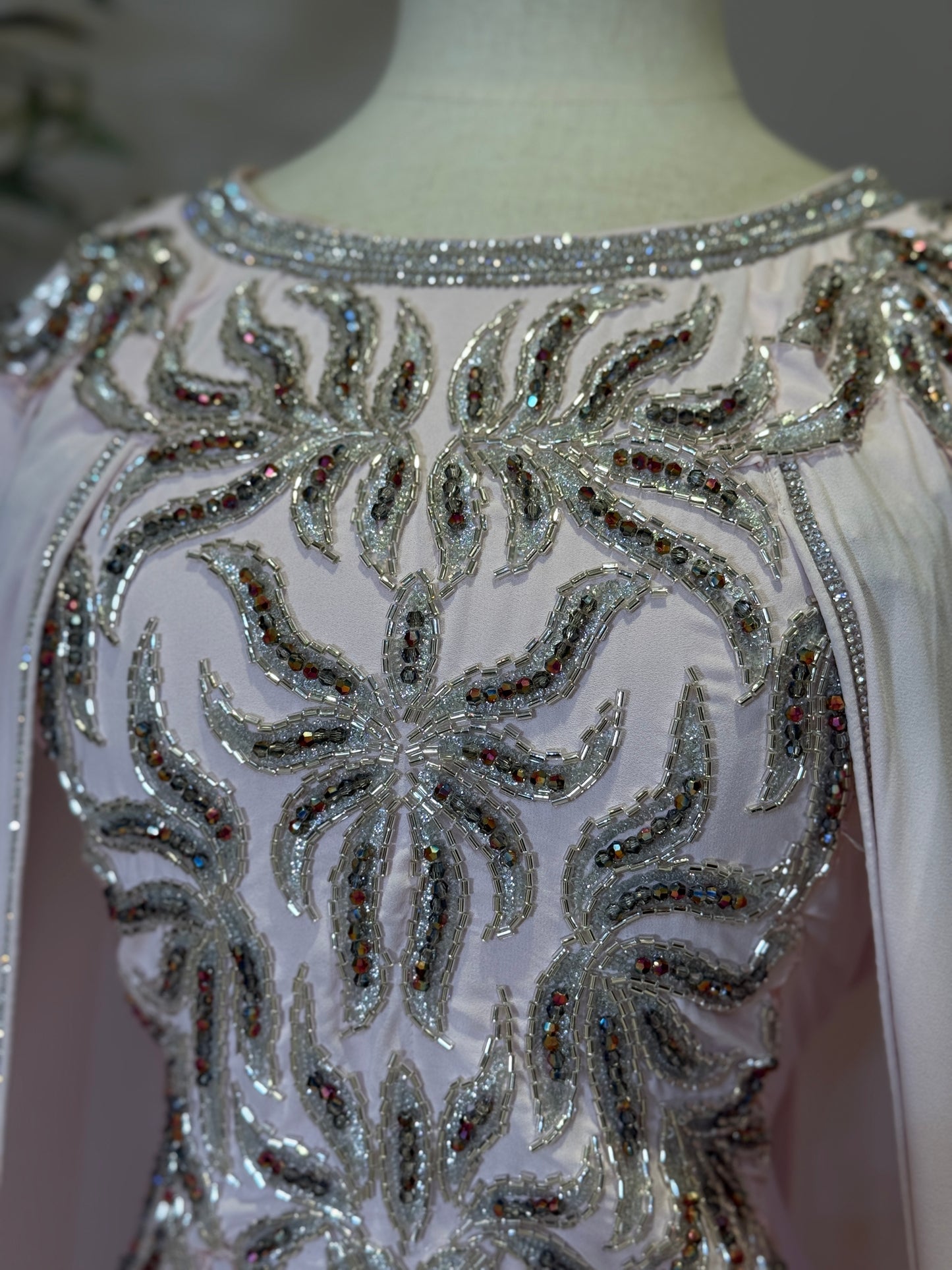 Joud Hand Embellished Luxury Khaliji Caftan
