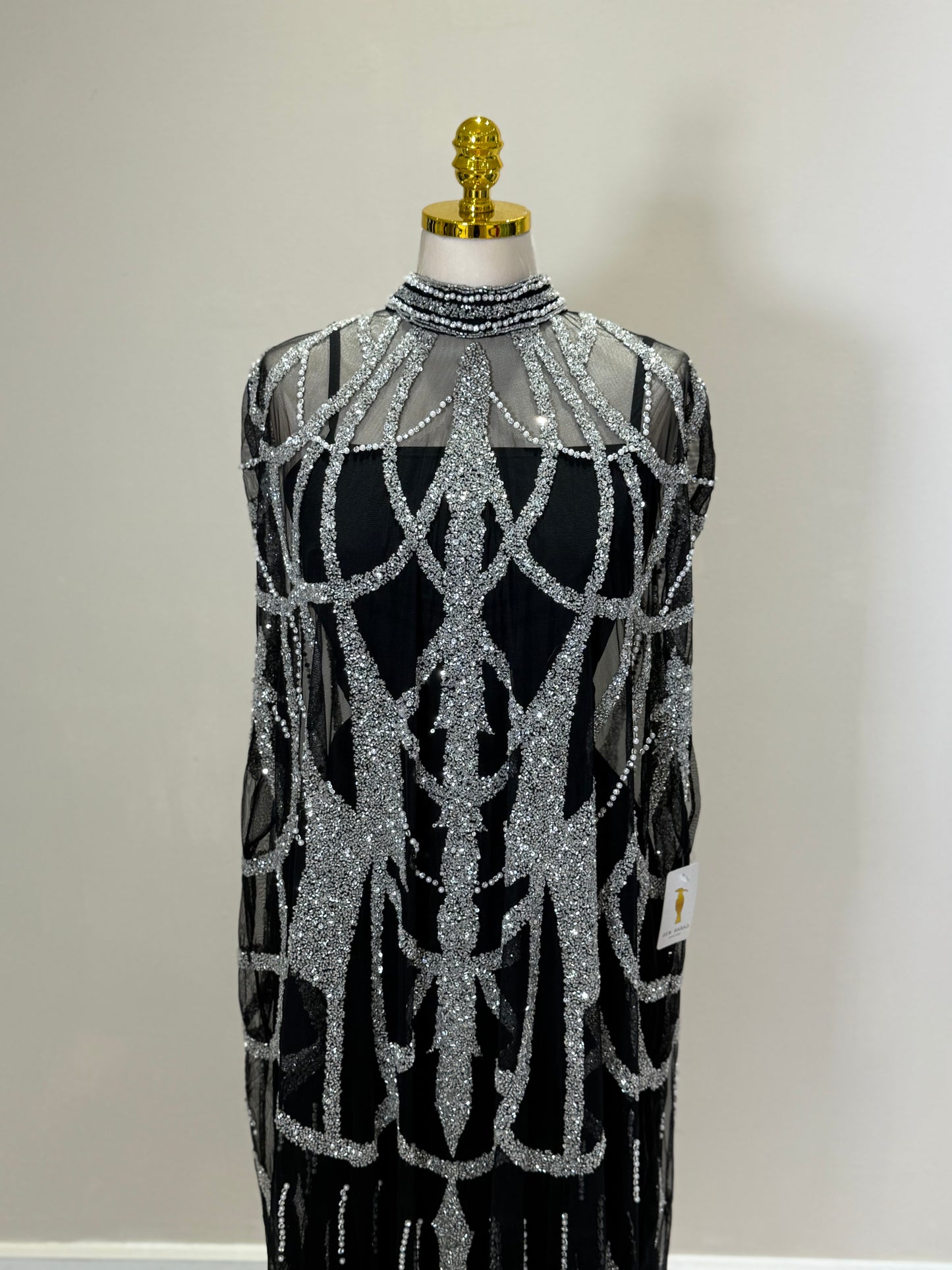 Rowan 2 Piece Fully Embellished Gown/Caftan