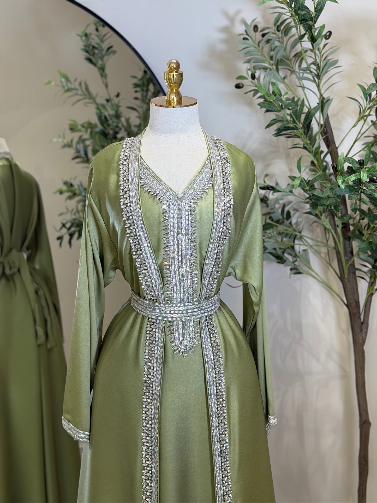 Reem Three Piece Luxury Khaliji Caftan