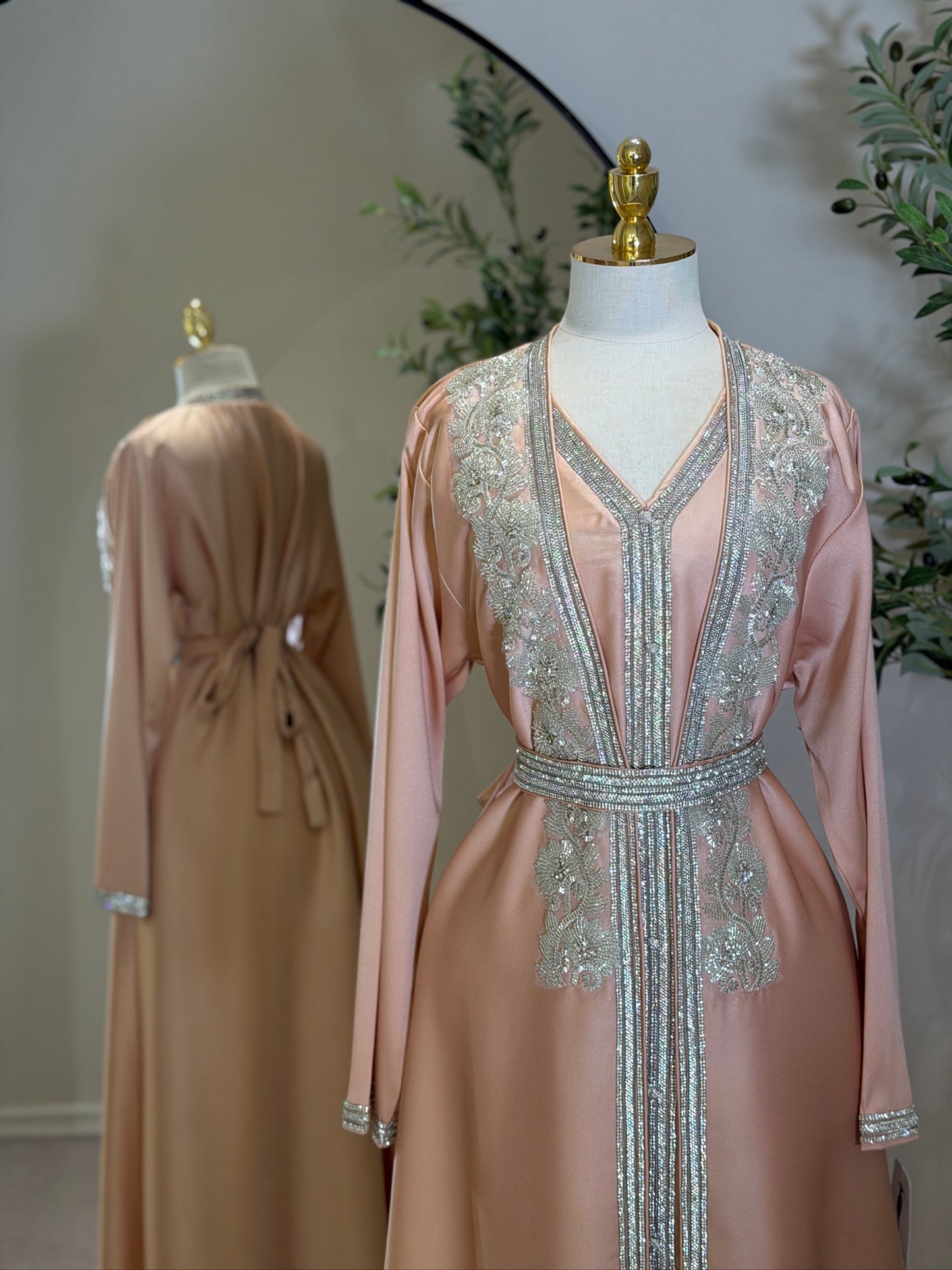 Reem 3 Piece Luxury Khaliji Caftan