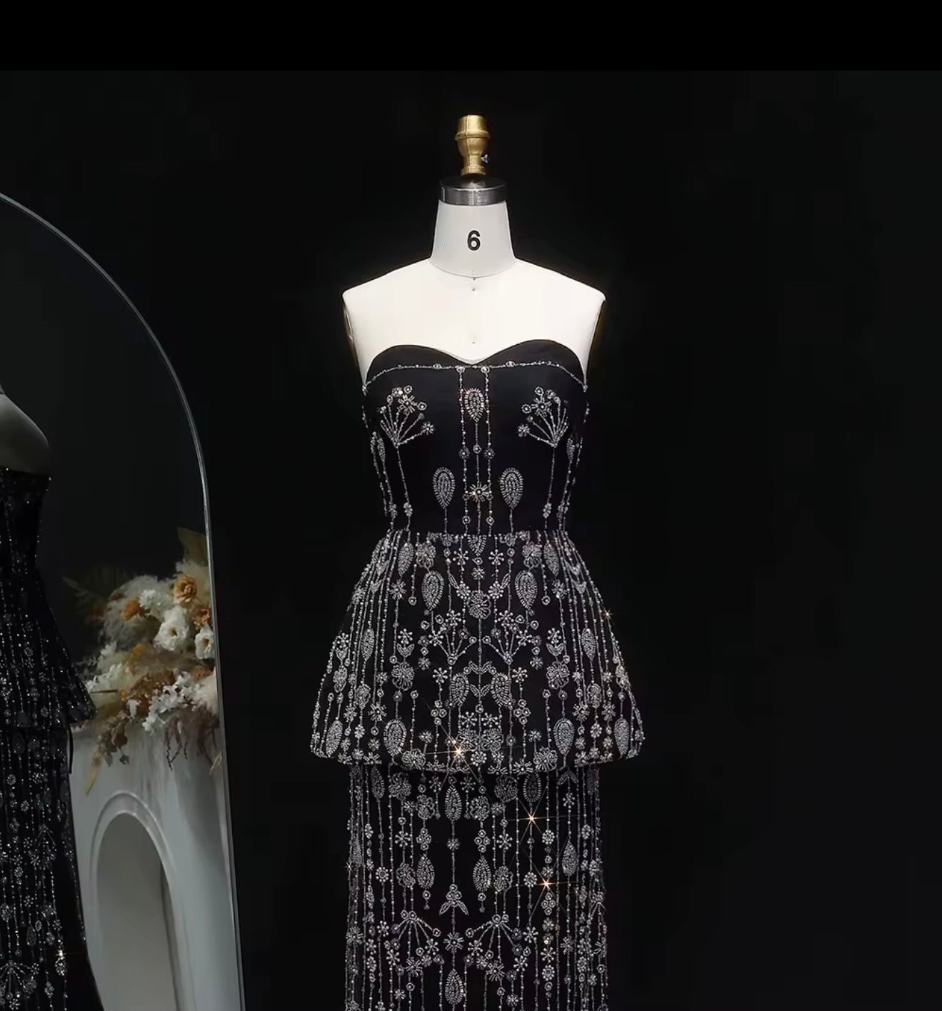 Lule Luxury Hand Embellished Gown (Pre-Order)