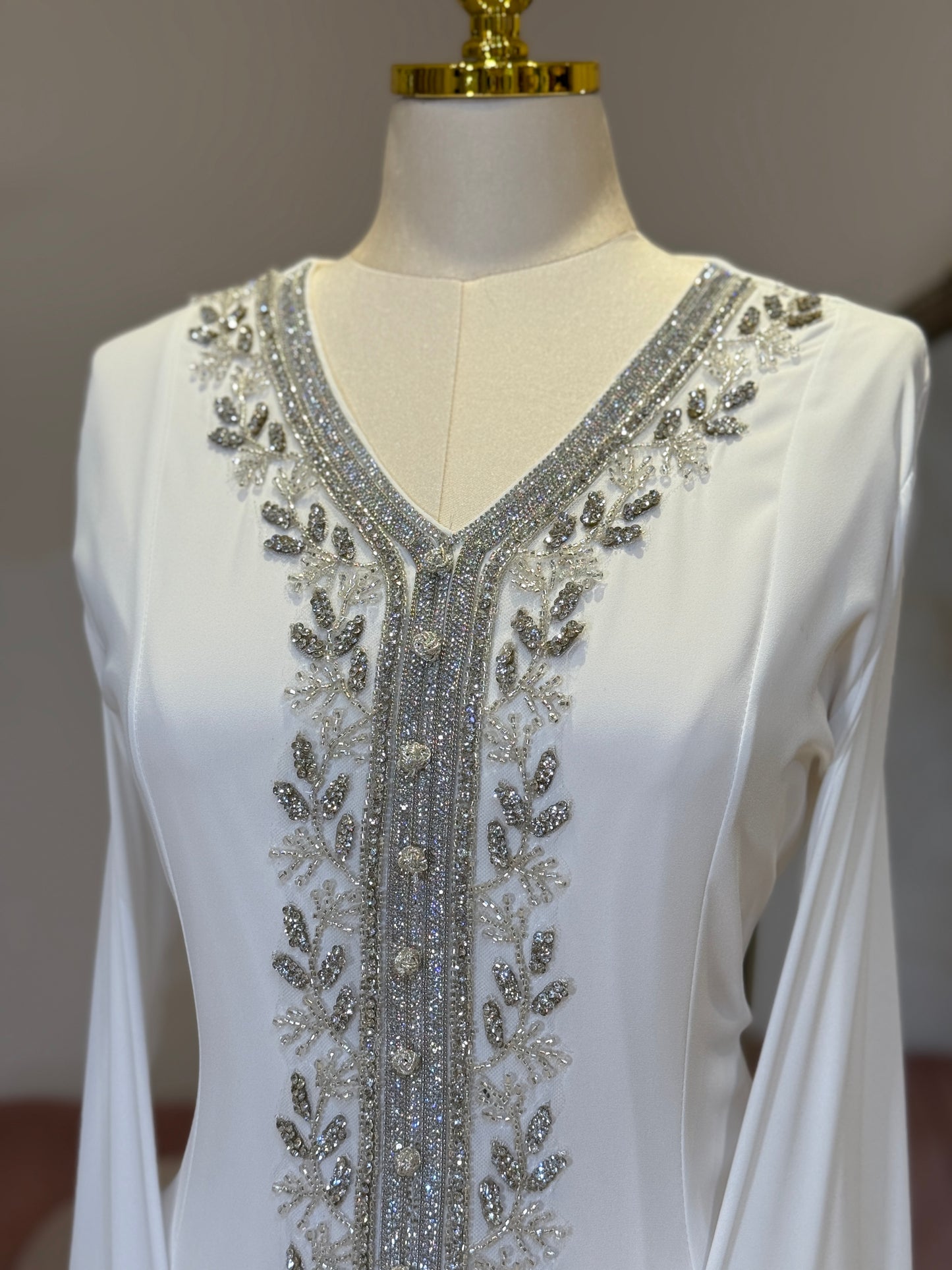 Haya Hand Embellished Luxury Caftan