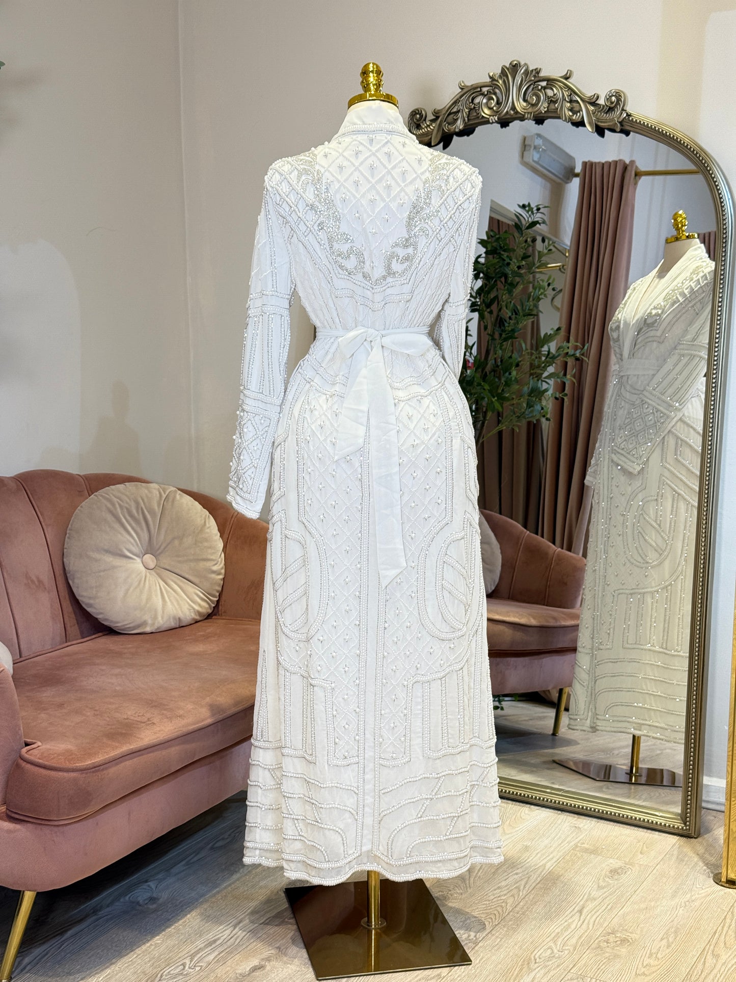 Azalia Blazer Hand Embellished Gown