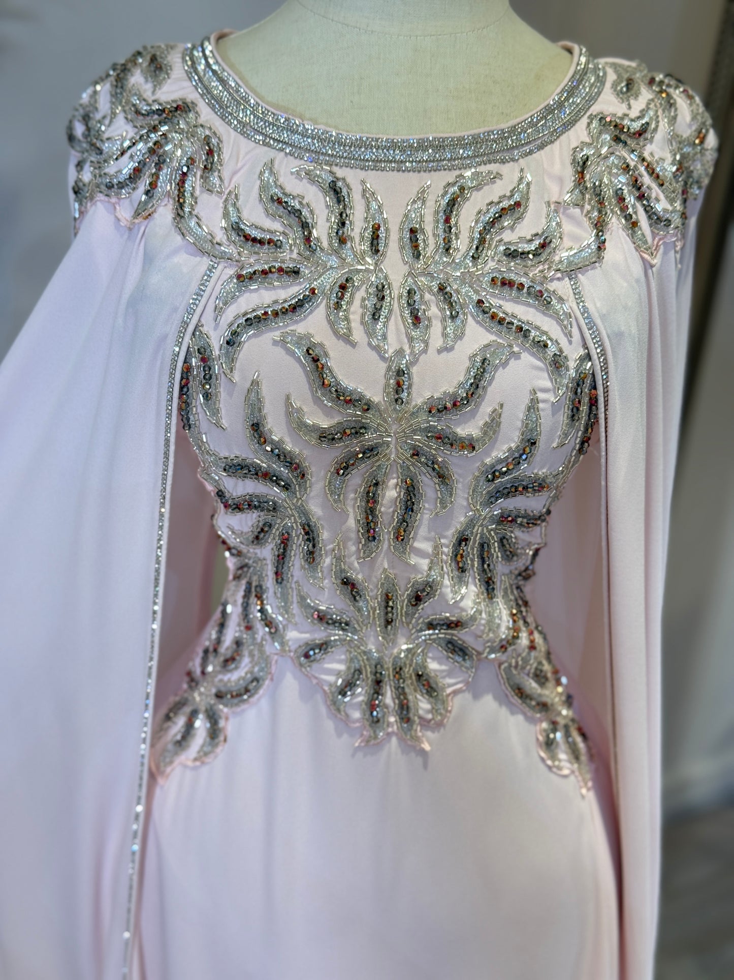 Joud Hand Embellished Luxury Khaliji Caftan