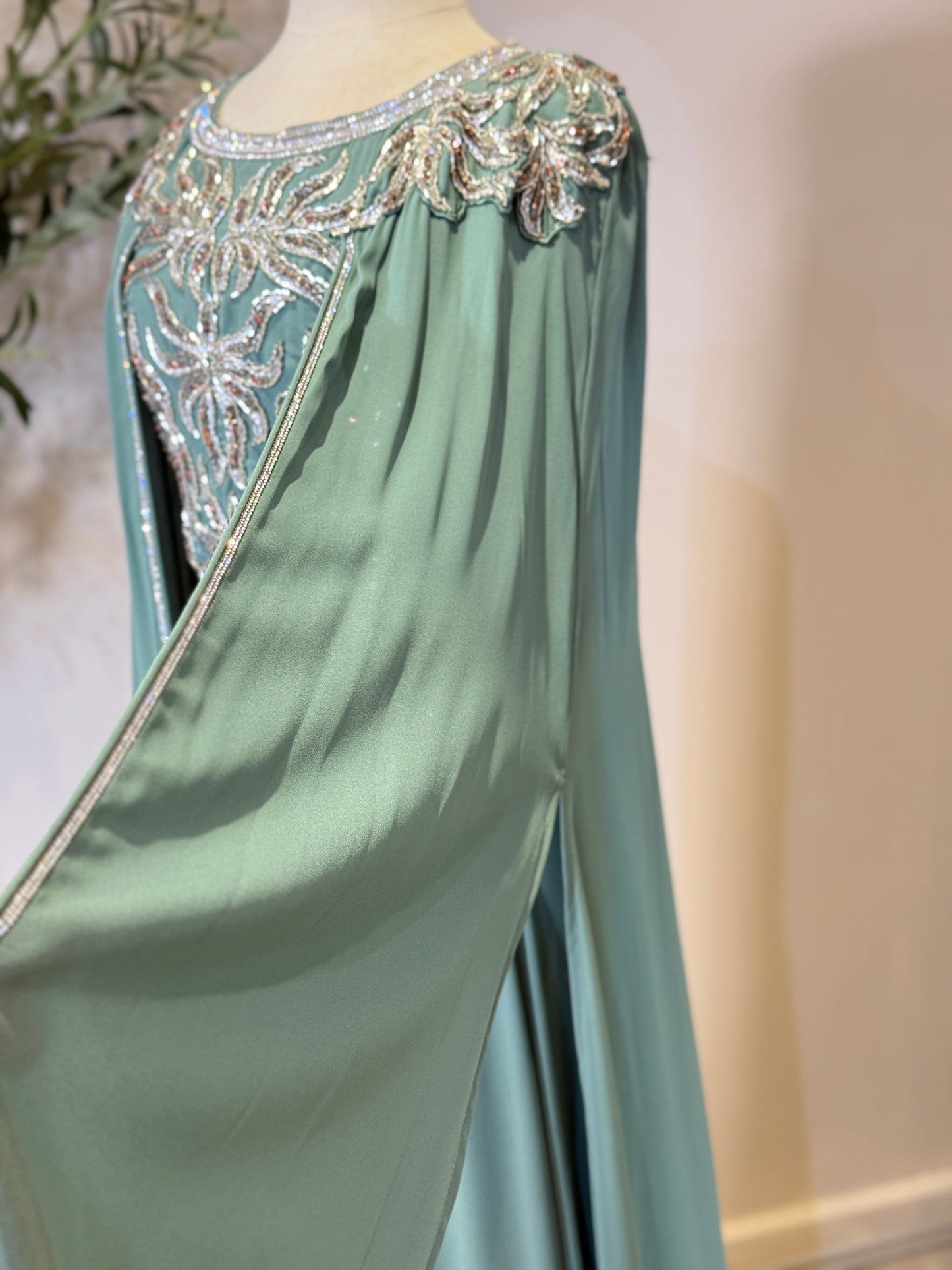 Joud Hand Embellished Luxury Khaliji Caftan