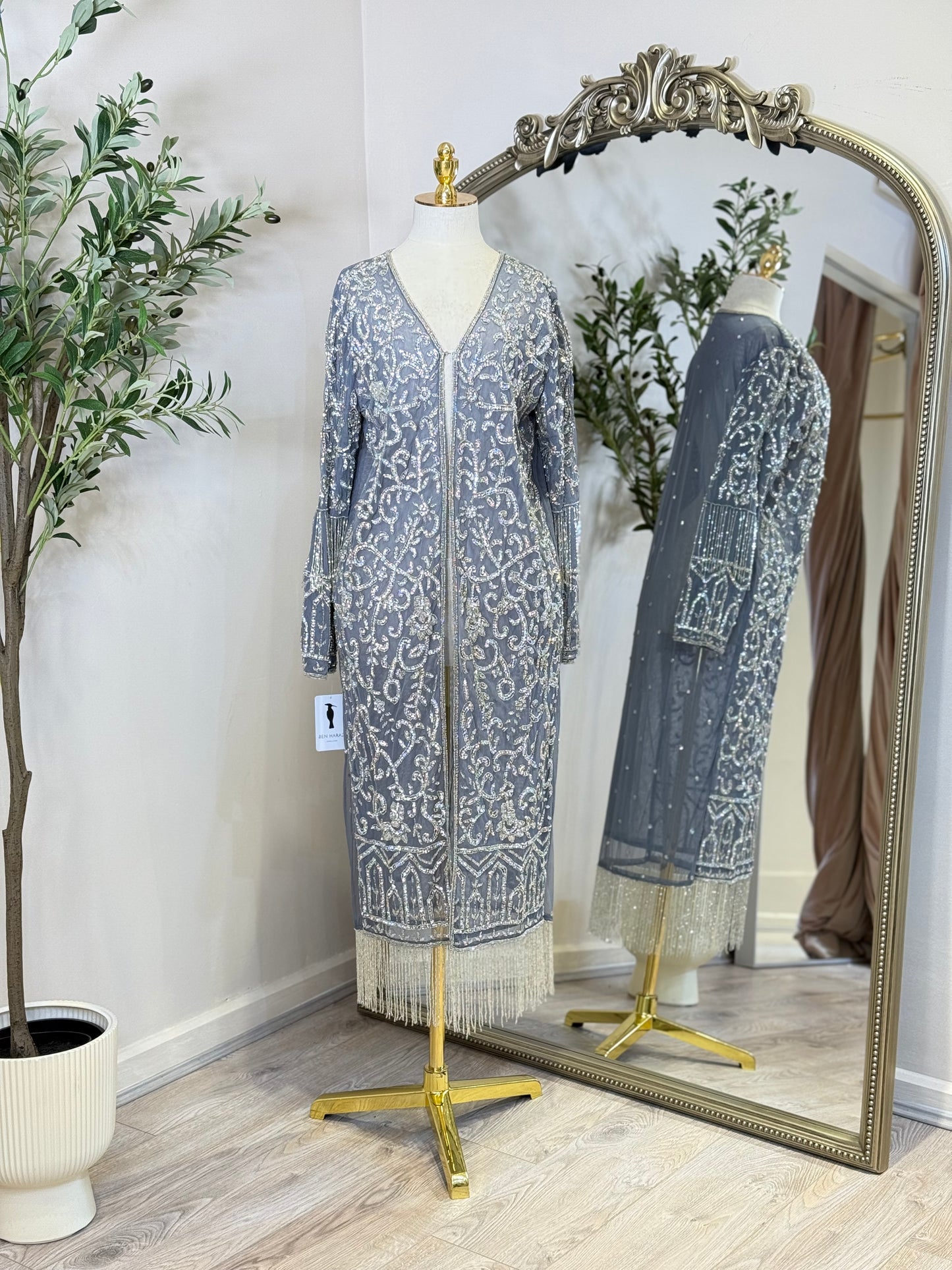 Midi Luxury Crystallised 1 Piece Abaya