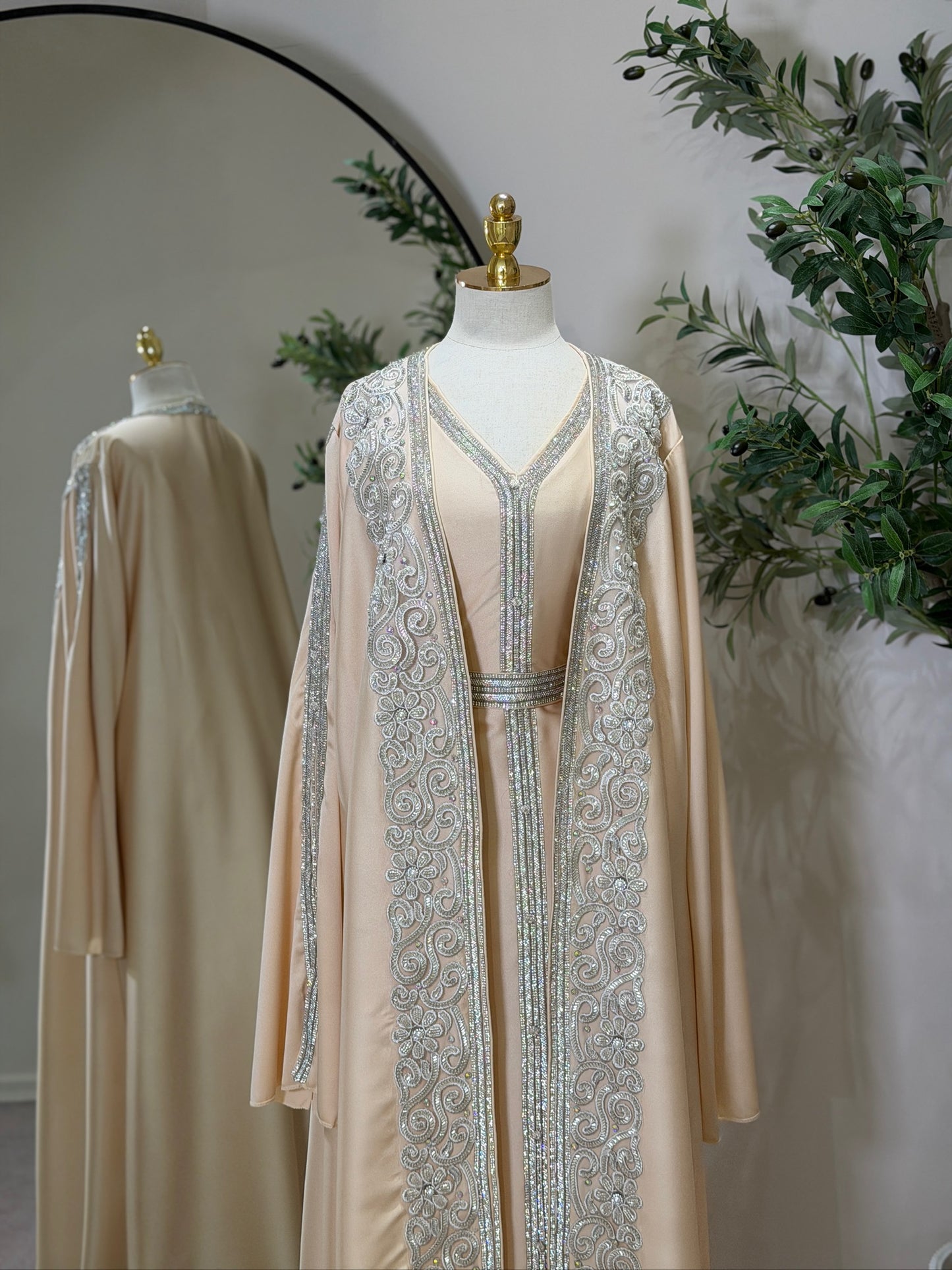 Arya 3 Piece Luxury Khaliji Caftan