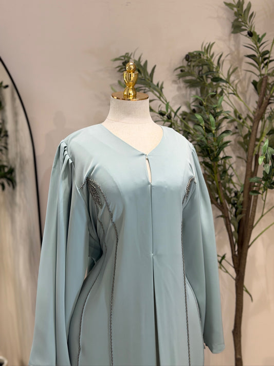 Huda Luxury Khaliji Abaya