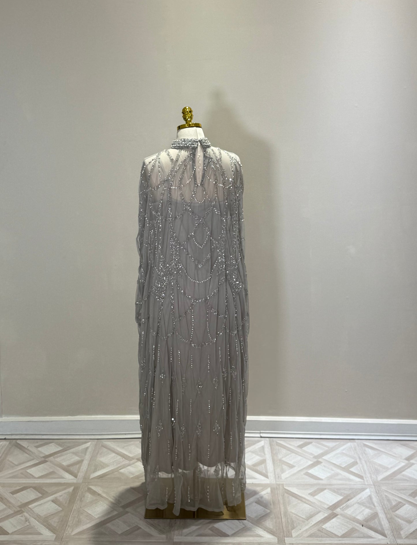 Rowan 2 Piece Fully Embellished Gown/Caftan