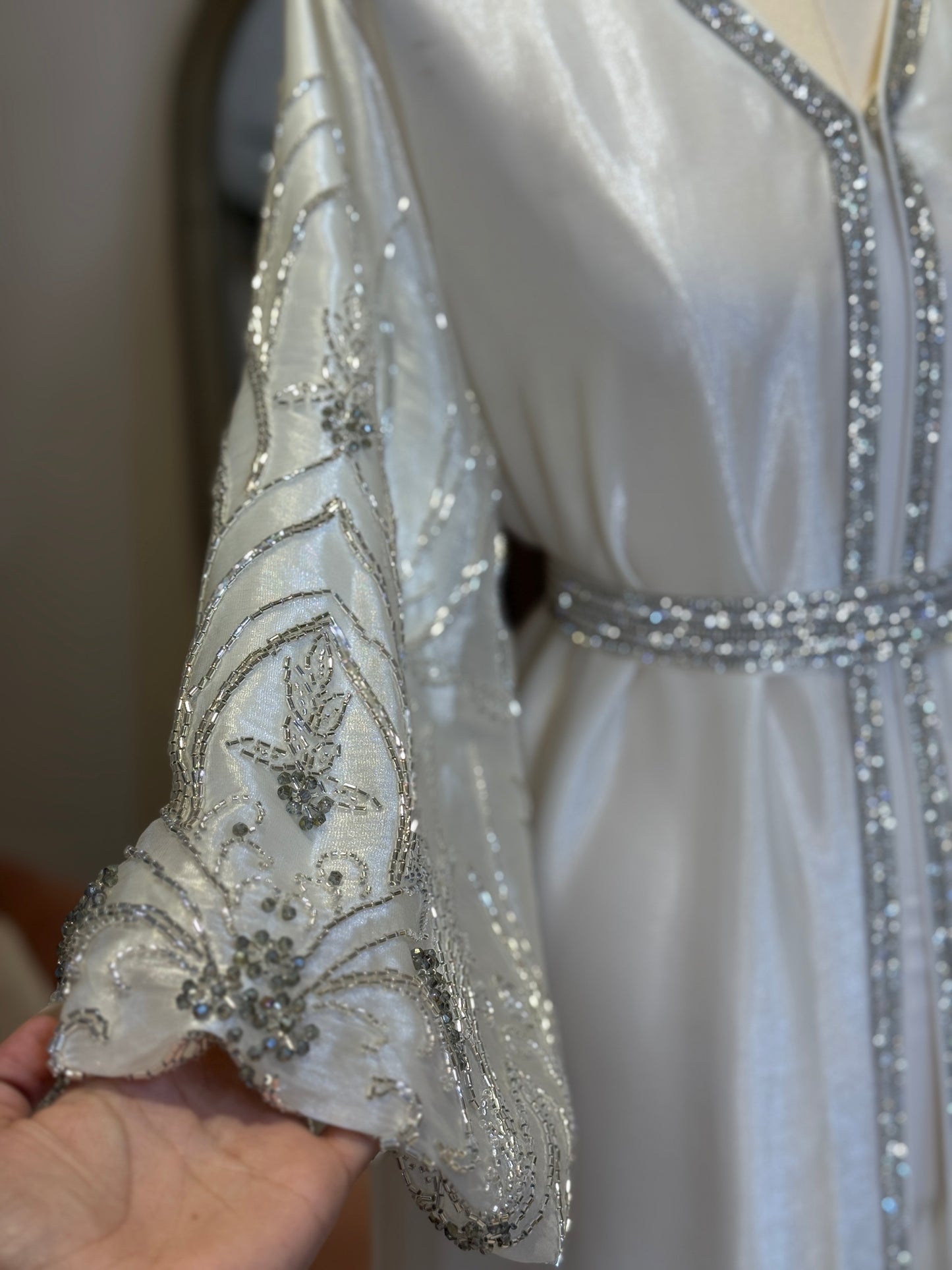 Nisreen Hand Embellished Luxury Caftan Gown