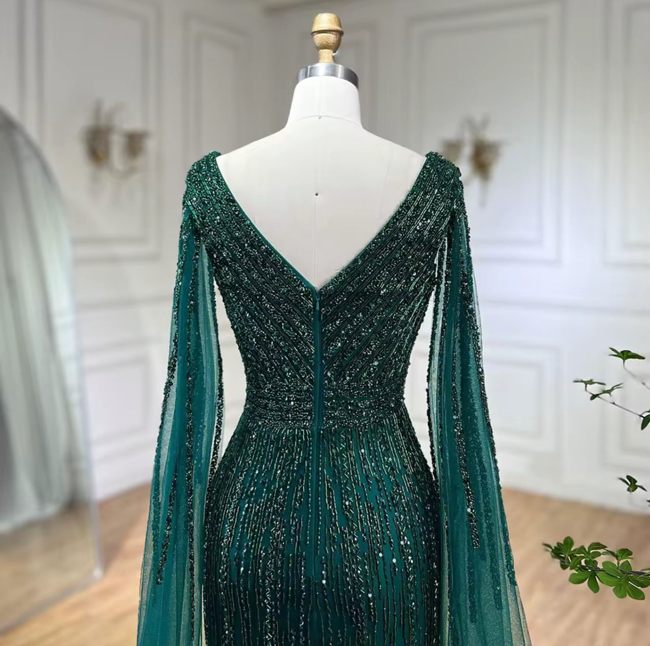 Naila Hand Embellished Luxury Gown ( Pre-Order )