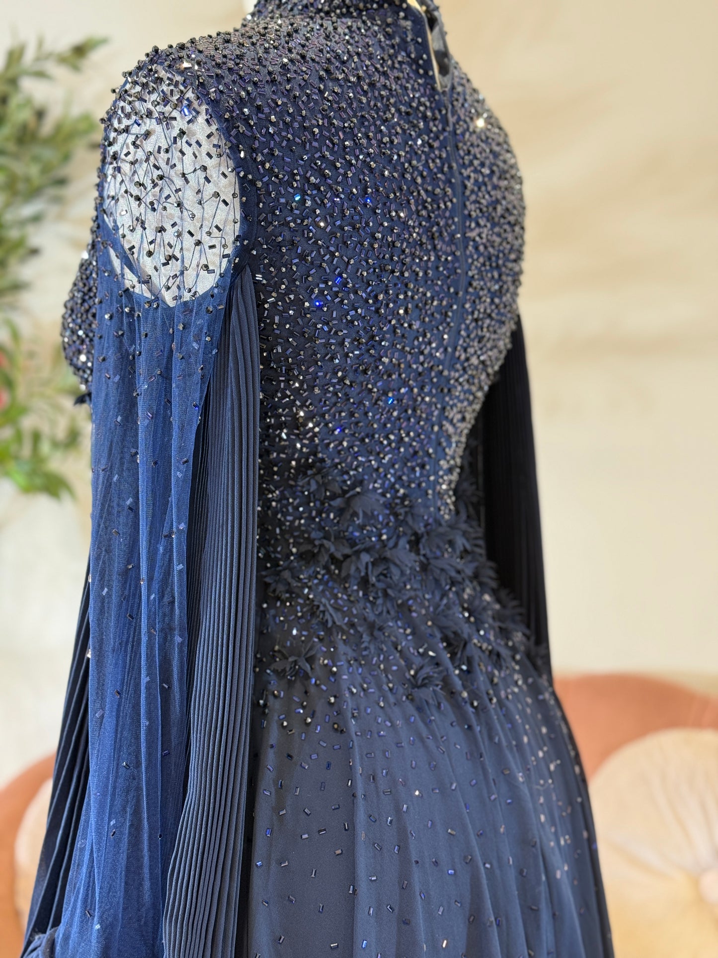 Cayra Hand Embellished Luxury Gown