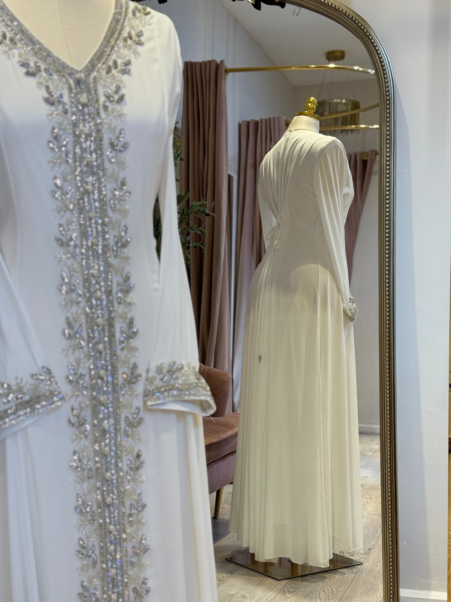 Haya Hand Embellished Luxury Caftan