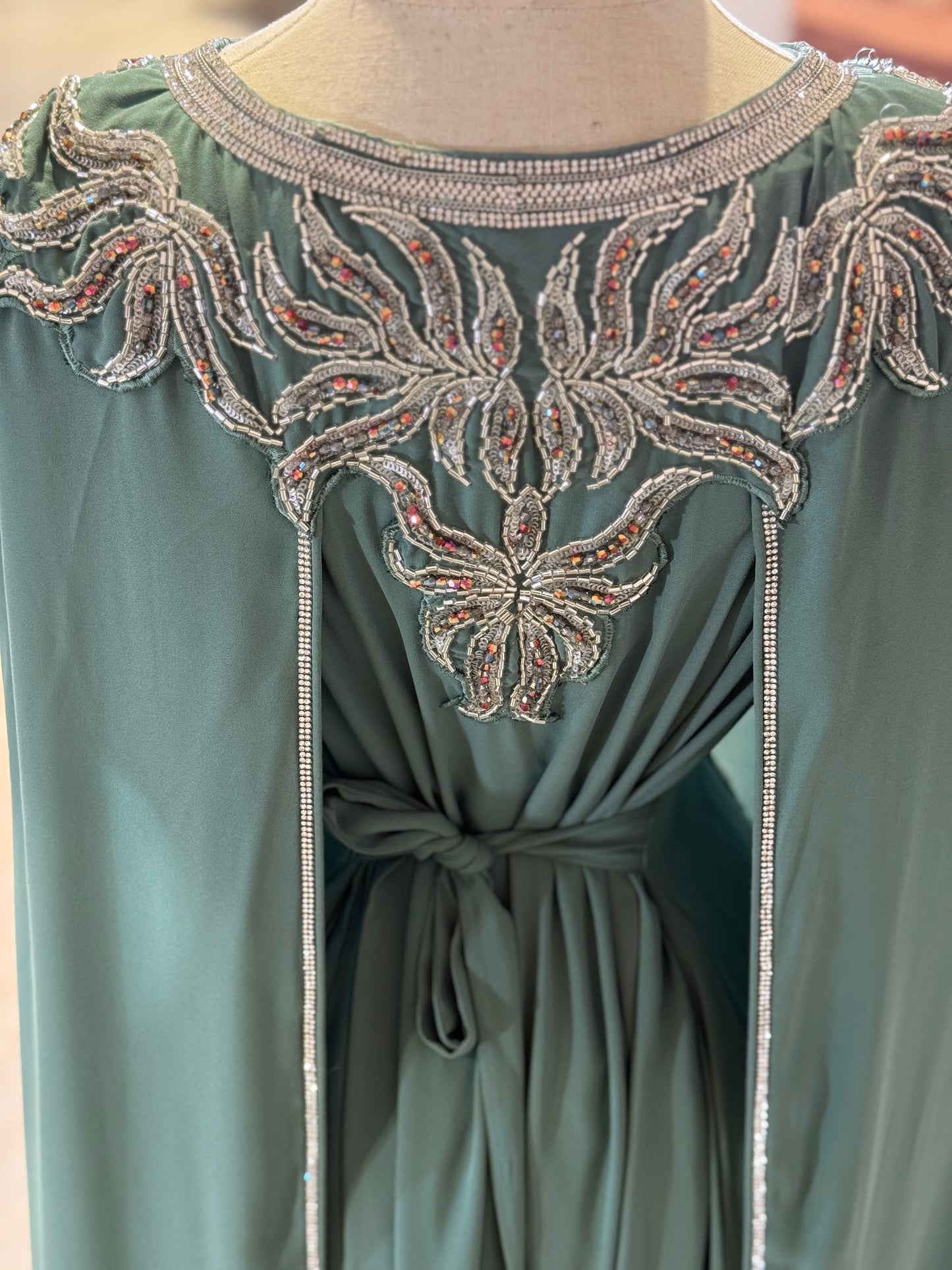 Joud Hand Embellished Luxury Khaliji Caftan