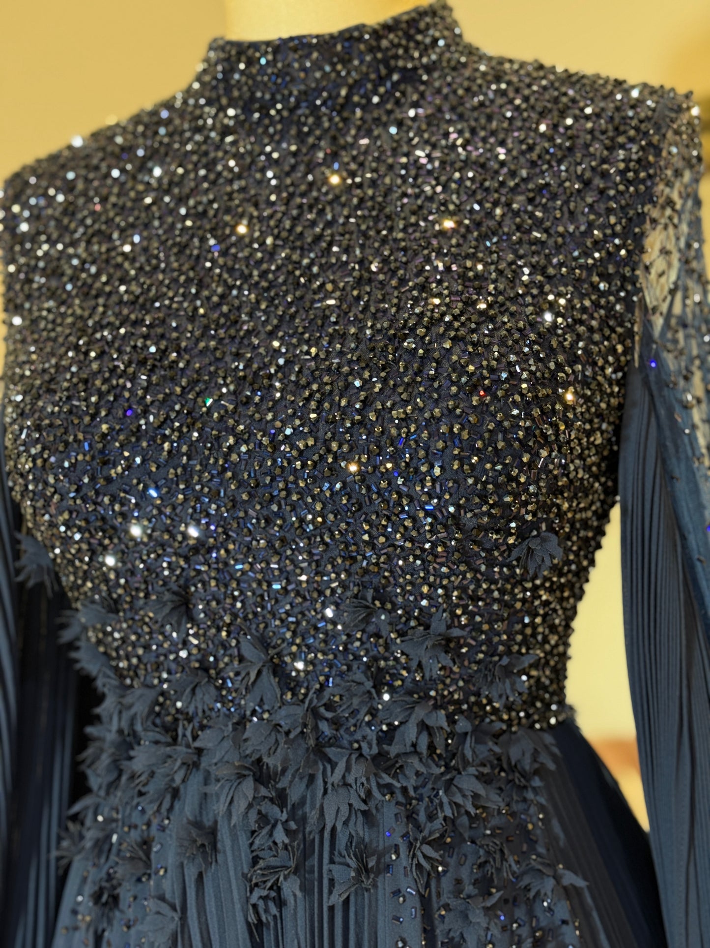 Cayra Hand Embellished Luxury Gown