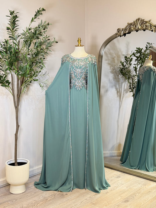 Joud Hand Embellished Luxury Khaliji Caftan