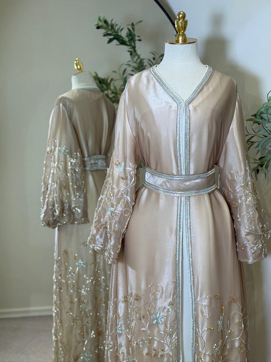 Lulwa 3 Piece Luxury Khaliji Caftan