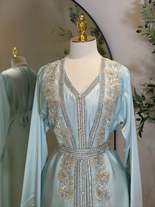 Reem 3 Piece Luxury Khaliji Caftan