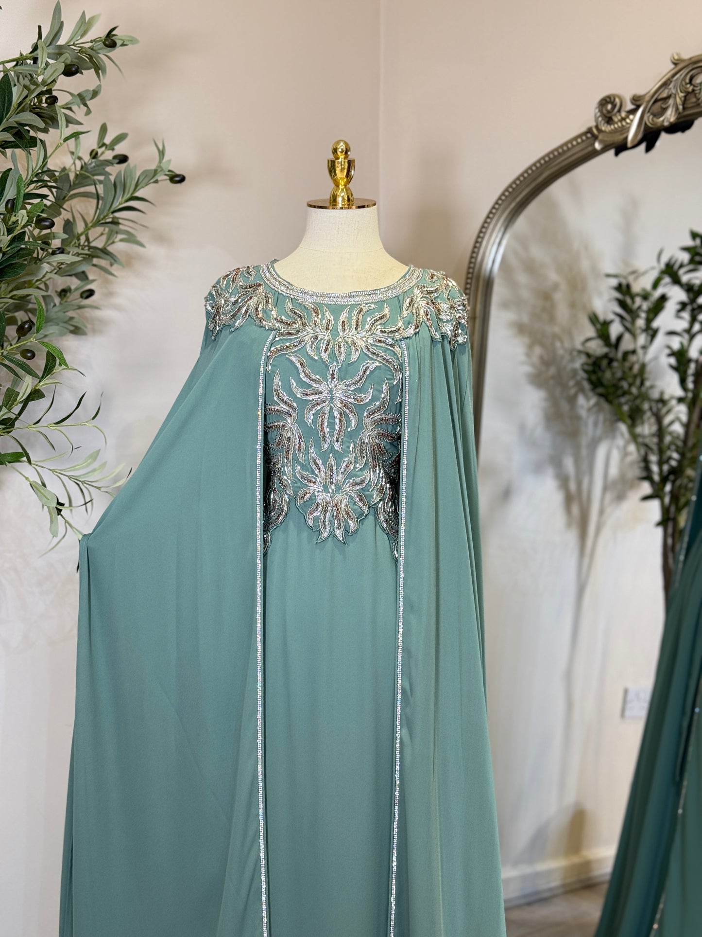Joud Hand Embellished Luxury Khaliji Caftan