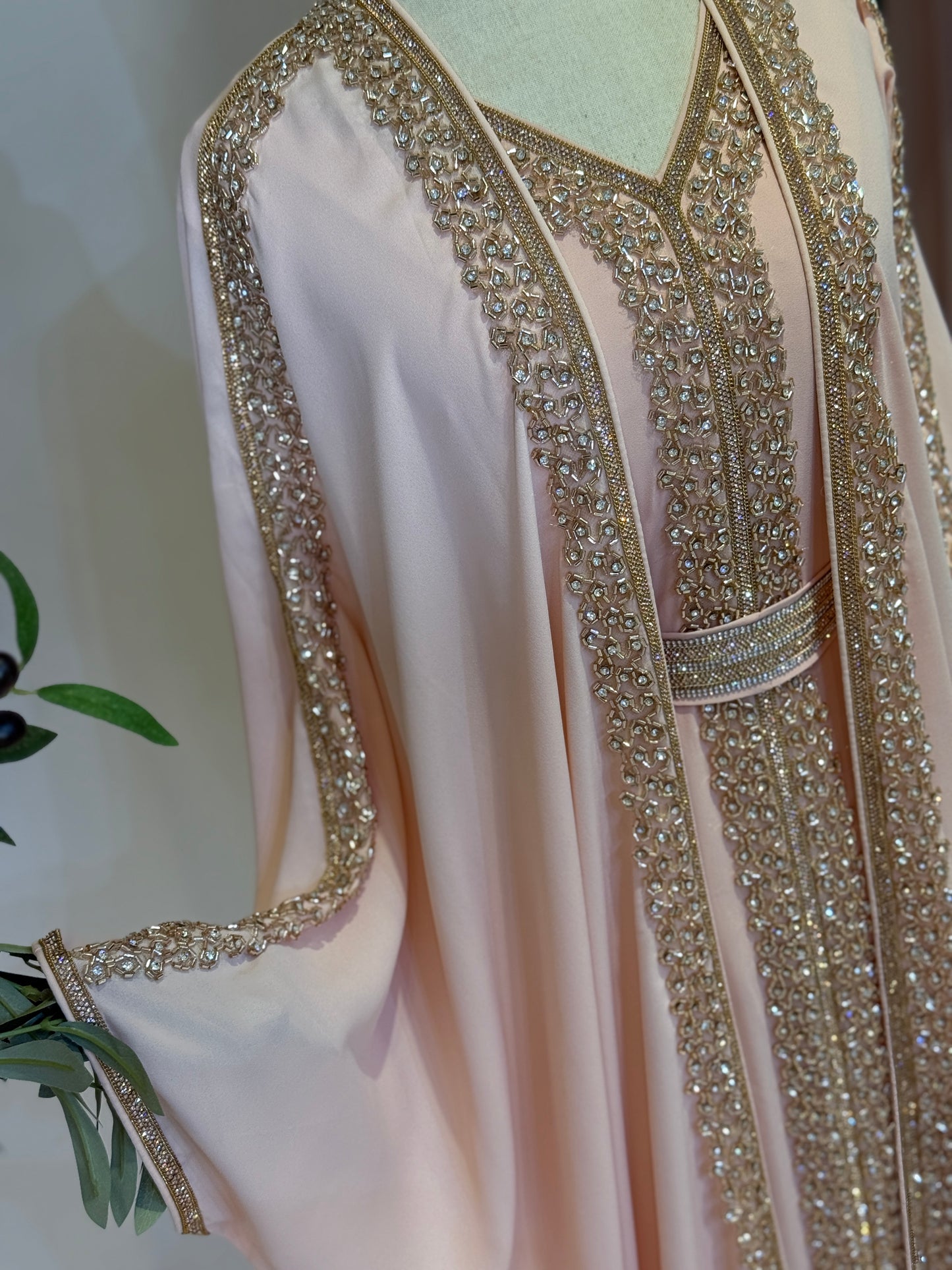 Hyam Hand Embellished Luxury Khaliji Caftan