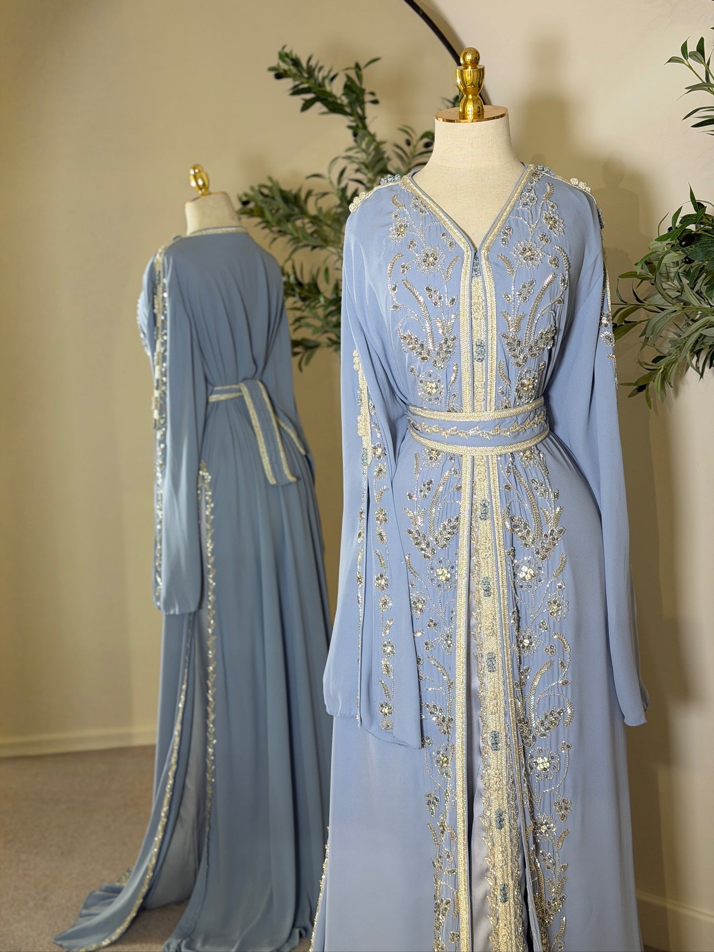 Amira 3 Piece Luxury Khaliji Caftan