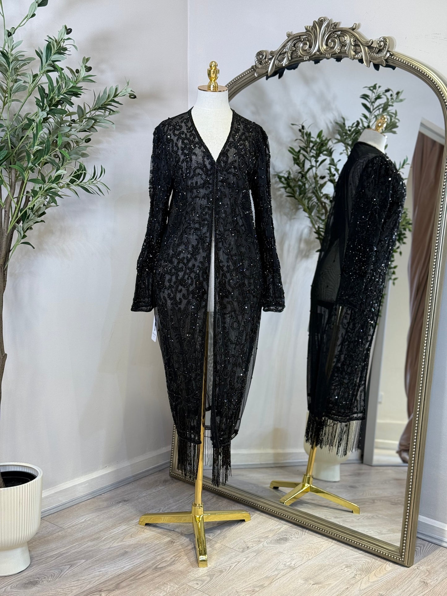 Midi Luxury Crystallised 1 Piece Abaya