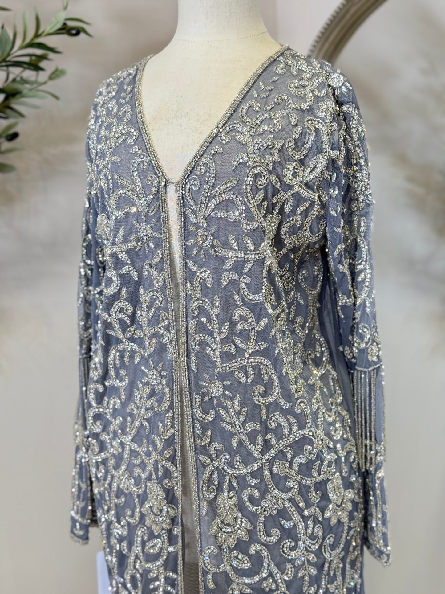 Midi Luxury Crystallised 1 Piece Abaya