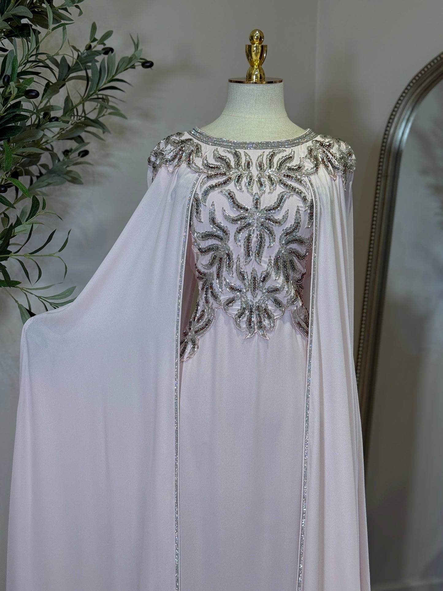 Joud Hand Embellished Luxury Khaliji Caftan
