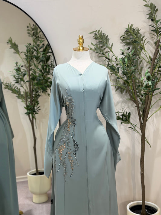 Hajar Luxury Khaliji Abaya