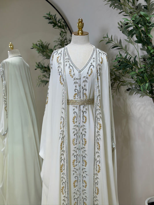 Marwa Luxury 3 Piece Khaliji Caftan