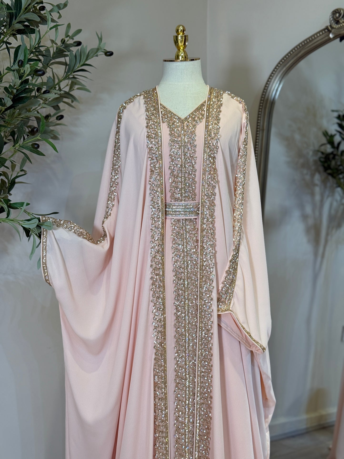 Hyam Hand Embellished Luxury Khaliji Caftan