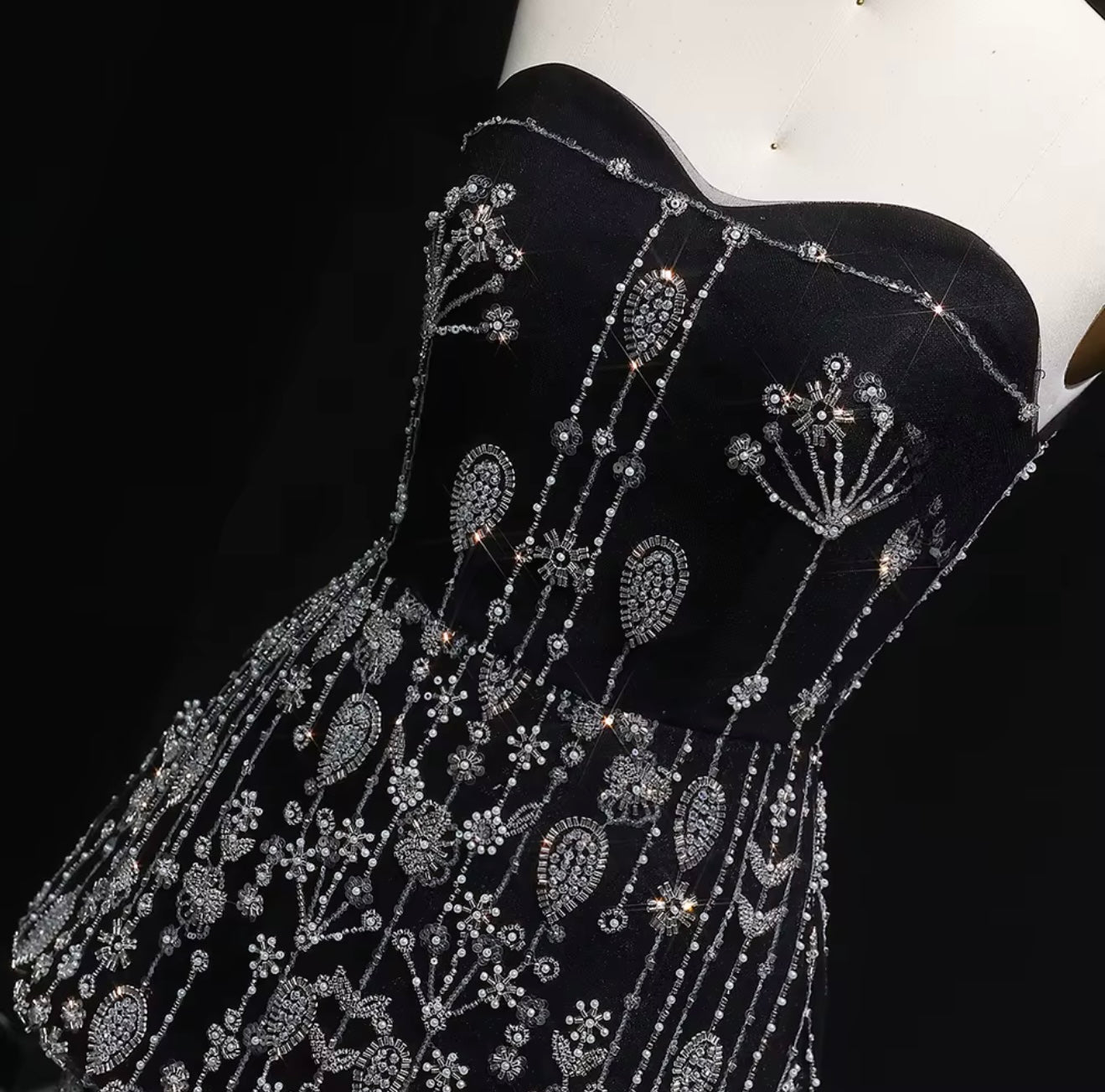 Lule Luxury Hand Embellished Gown (Pre-Order)