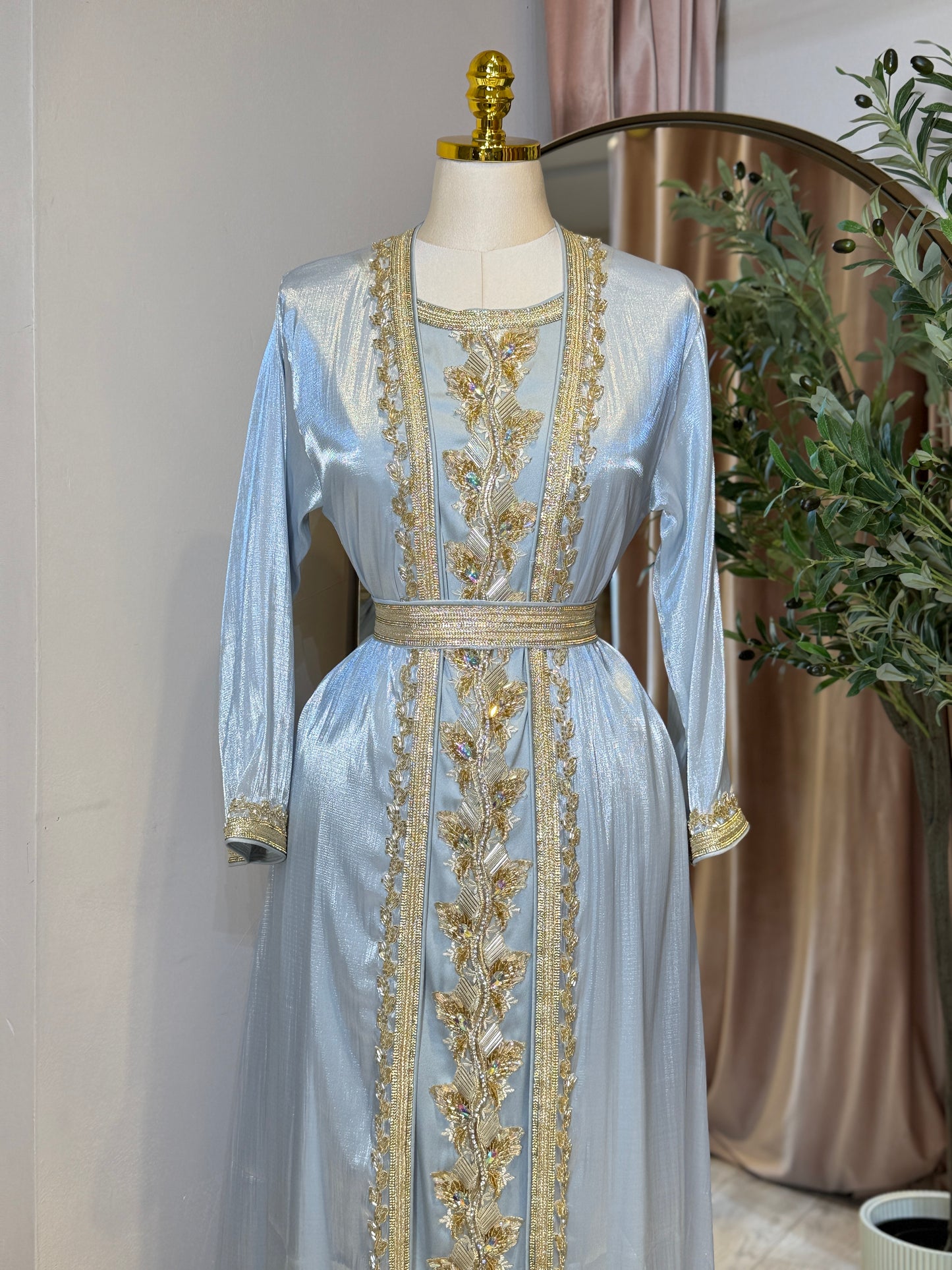 Salama Embellished Luxury Khaliji Caftan